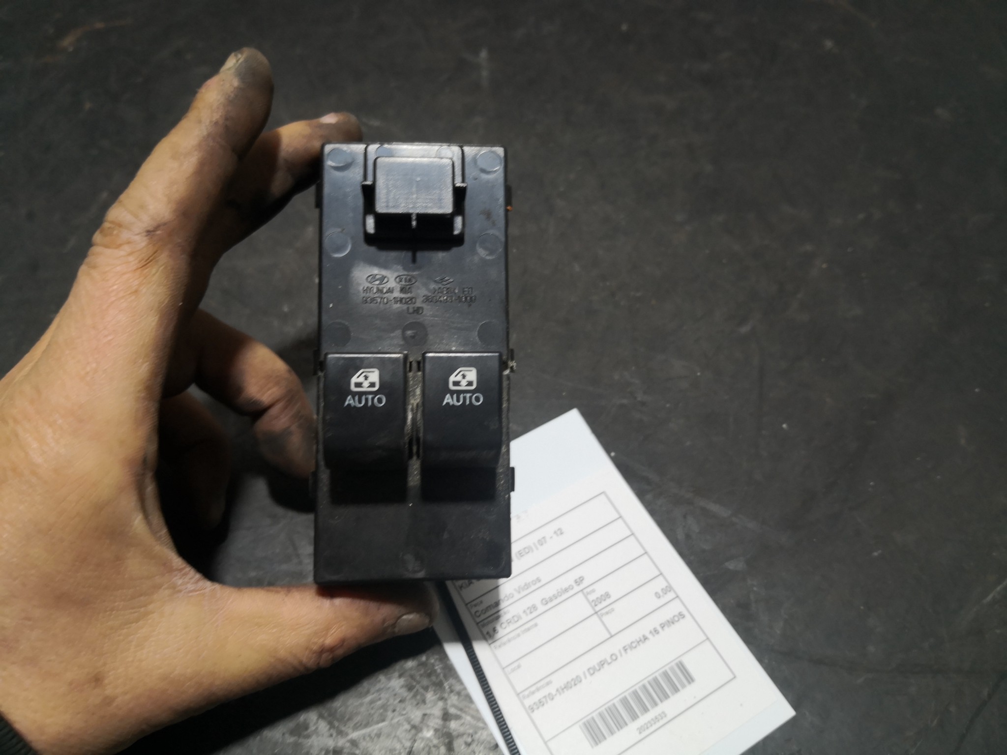 Comando Vidros  KIA - ID S_93532