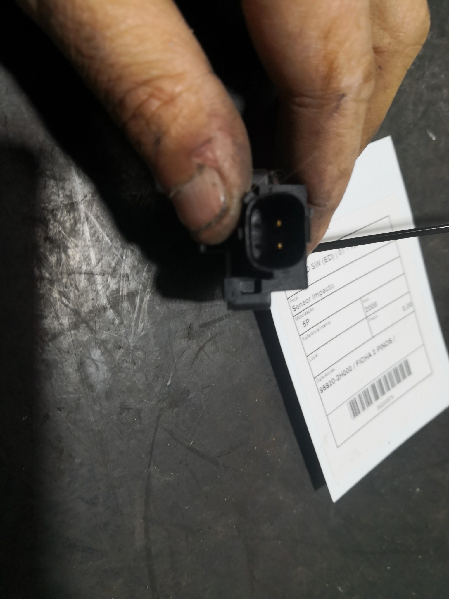 Sensor Impacto KIA CEED SW (ED) | 07 - 12 Imagem-2