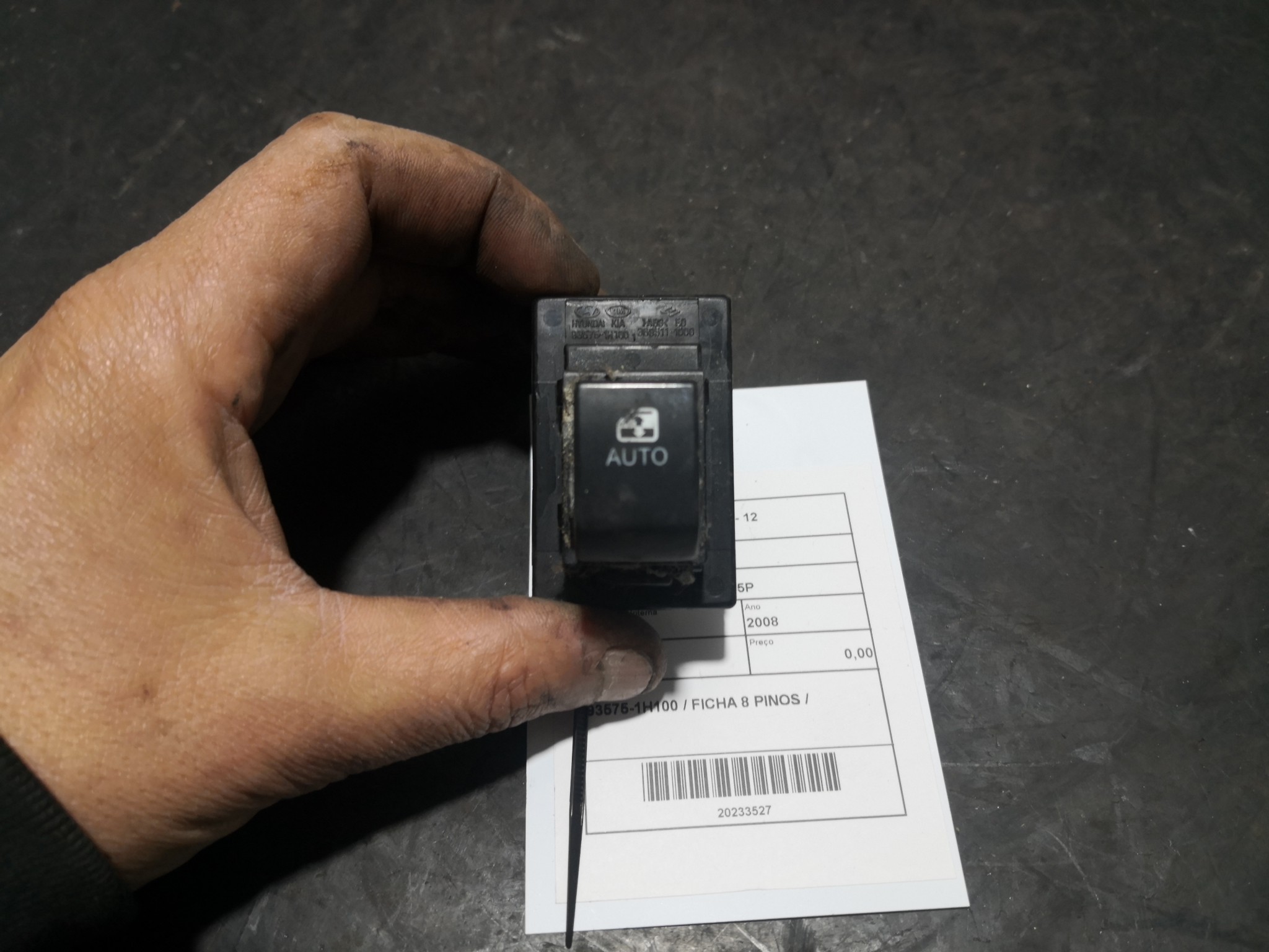 Botão Vidros KIA - ID S_93526