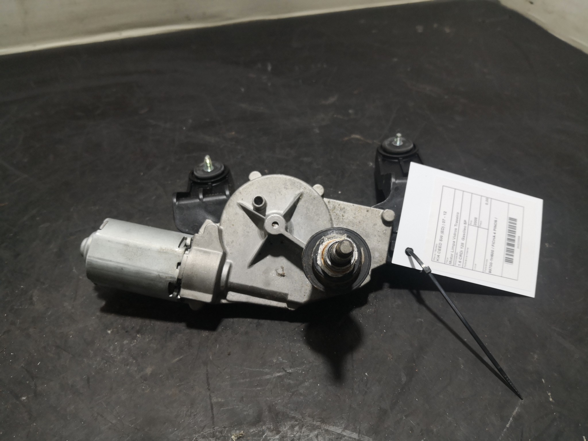 Motor Limpa Vidros Traseiro KIA - ID S_93558