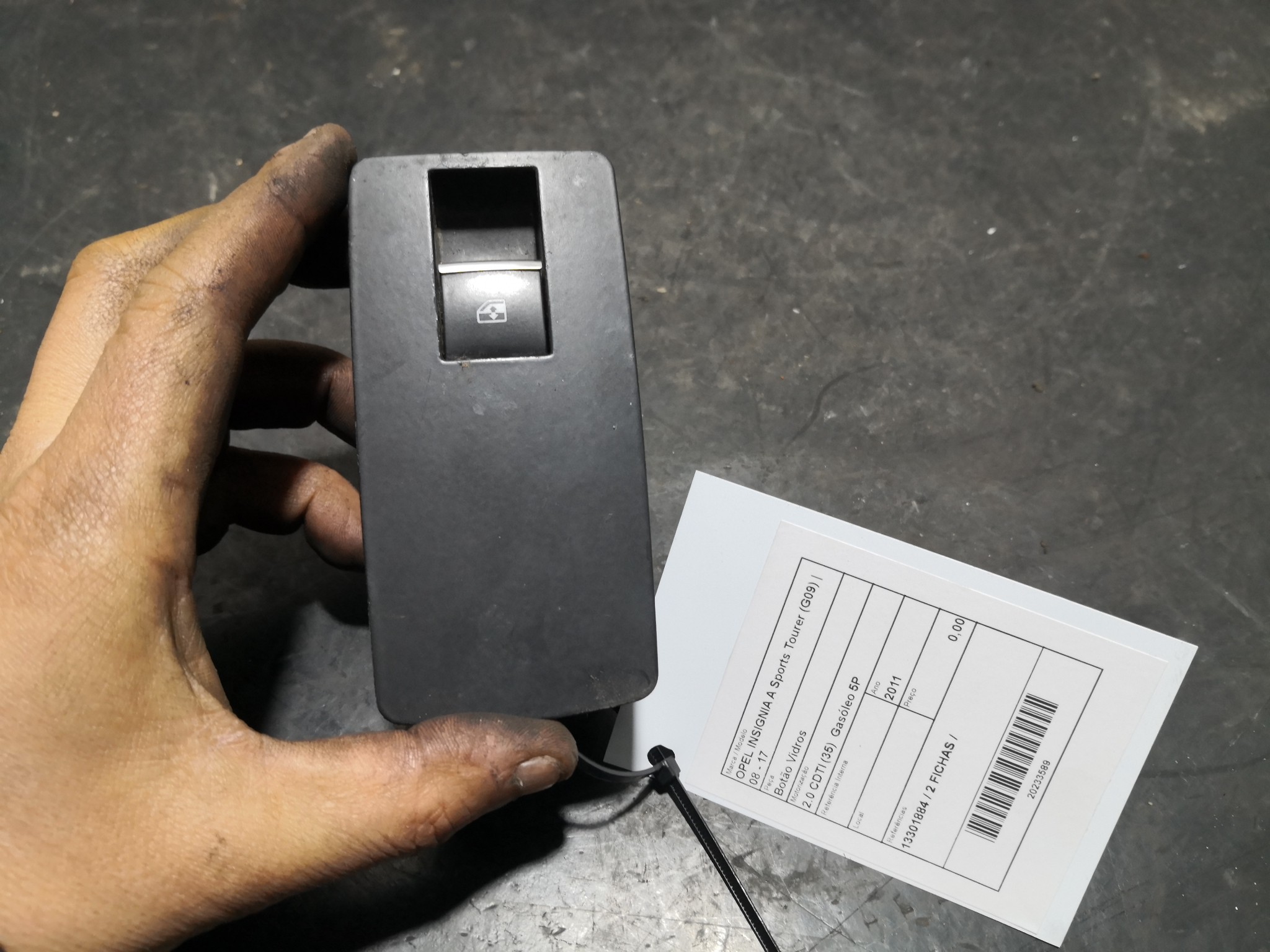 Botão Vidros OPEL - ID S_93588