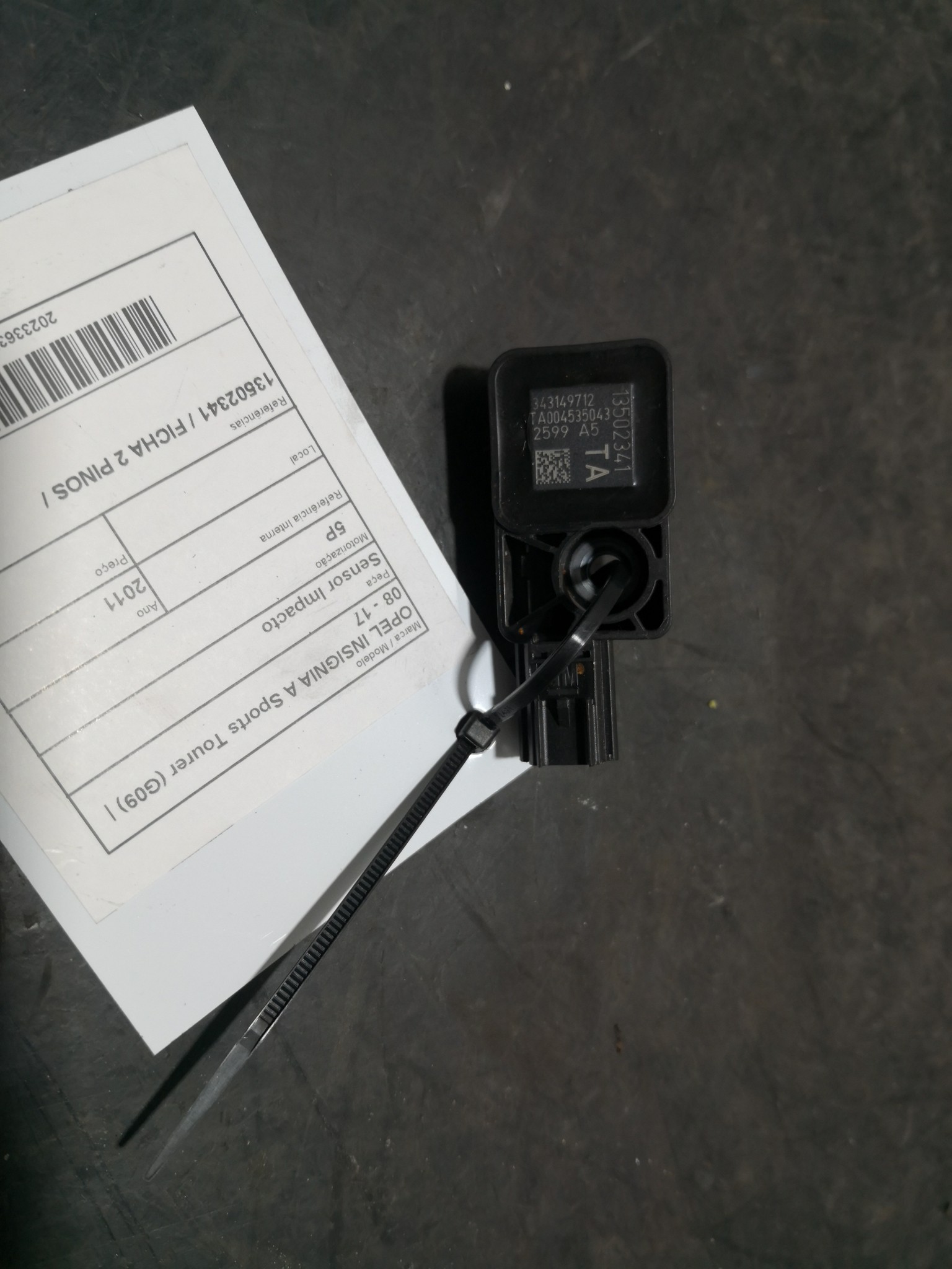 Sensor Impacto OPEL - ID S_93636