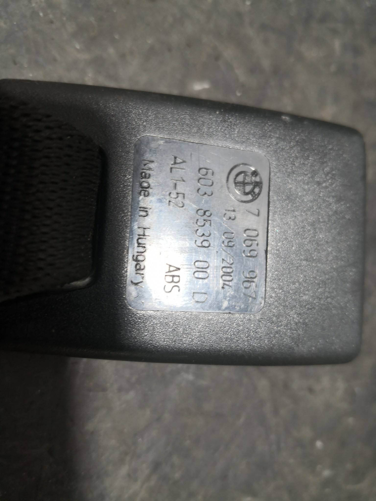 Engate Cinto Trás Esq BMW 1 (E87) | 03 - 13 Imagem-1