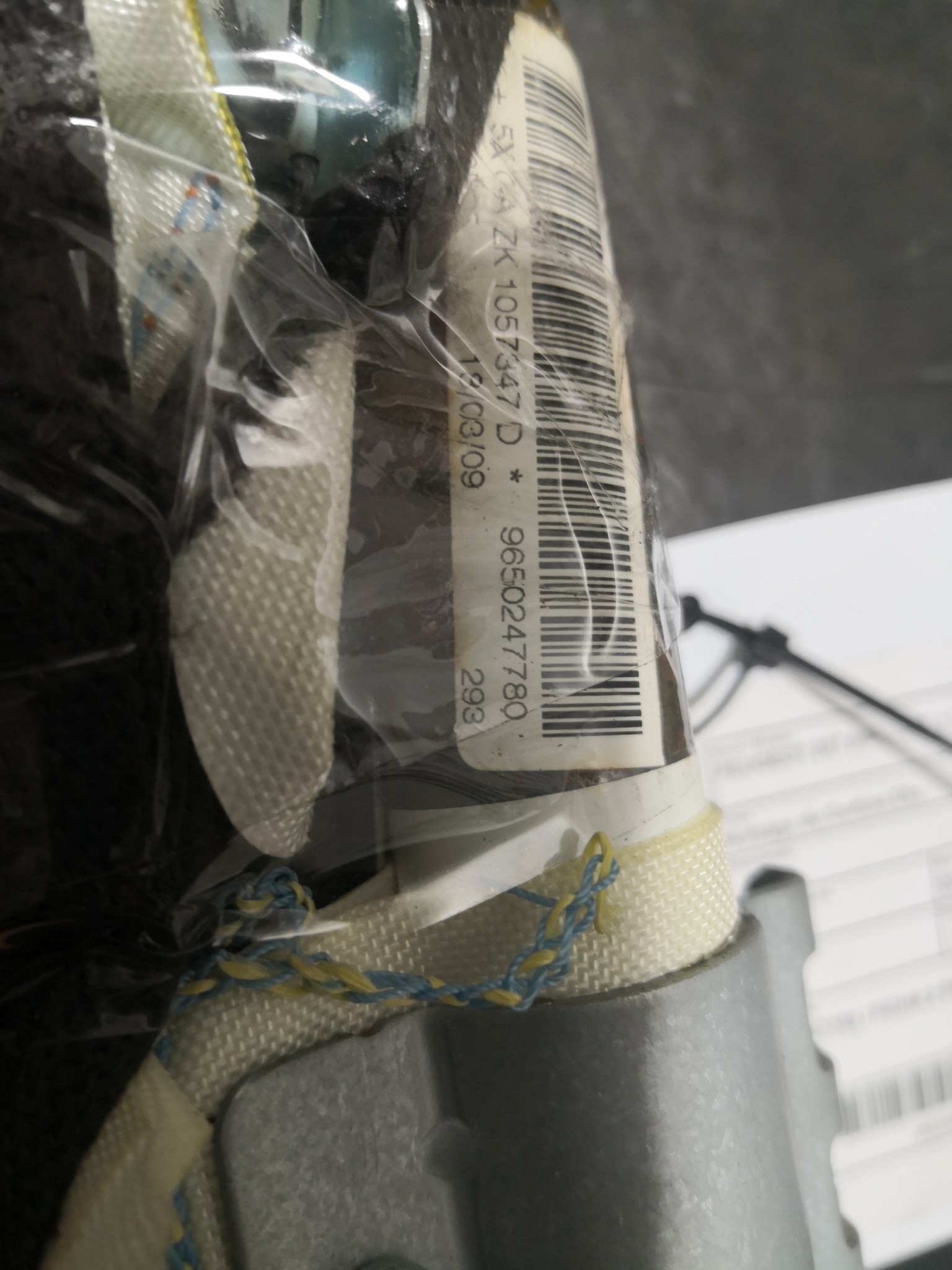 Airbags de Cortina Dto PEUGEOT 207 (WA_, WC_) | 06 - 15 Imagem-2