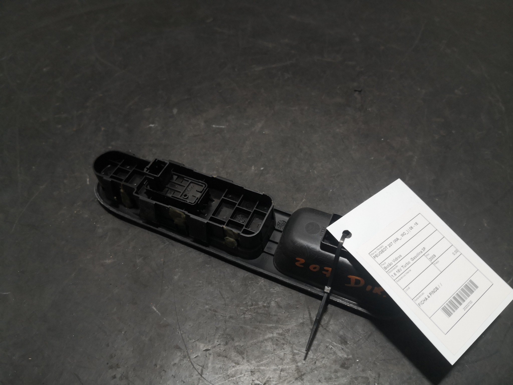 Botão Vidros PEUGEOT 207 (WA_, WC_) | 06 - 15 Imagem-1