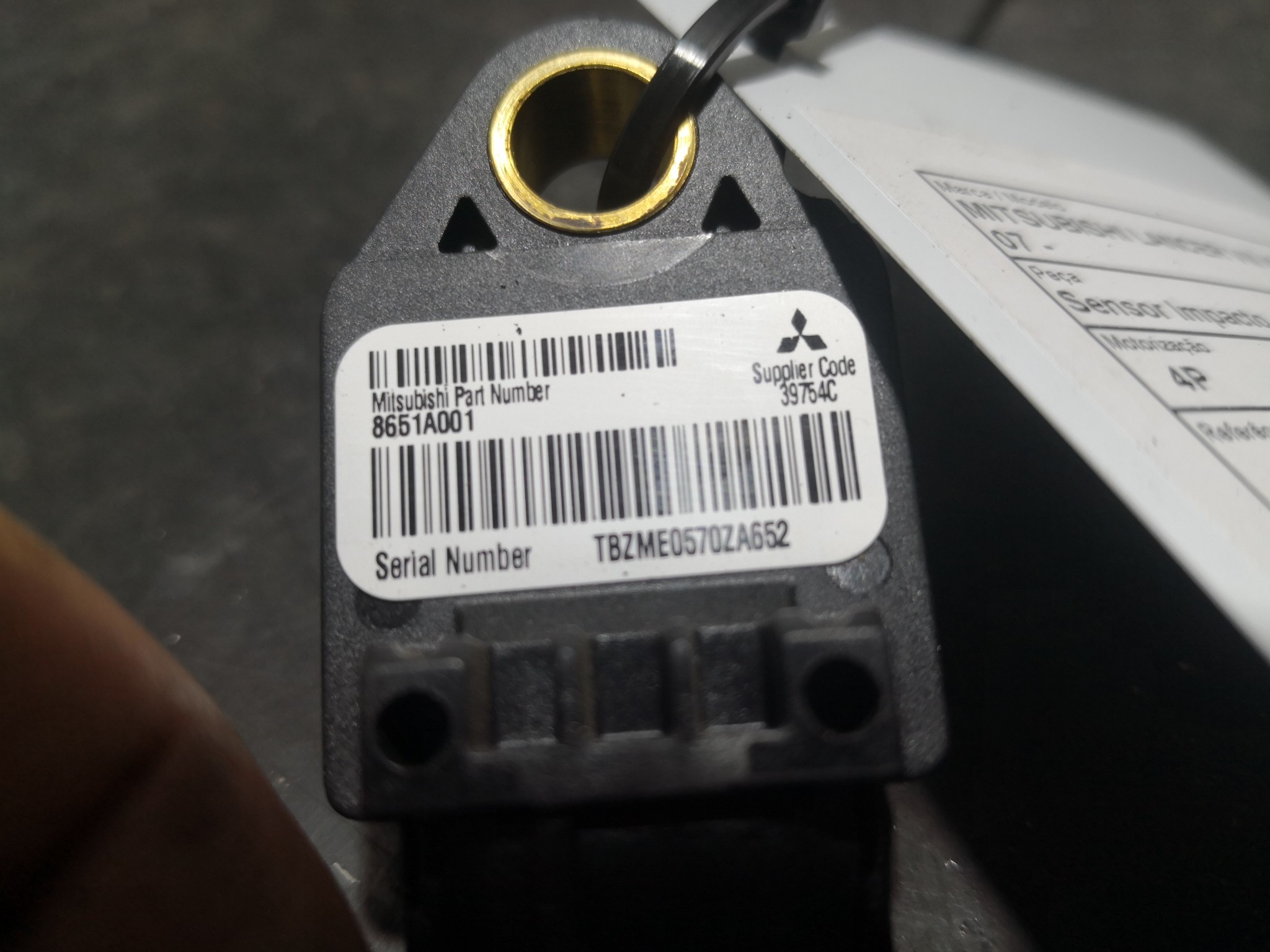 Sensor Impacto MITSUBISHI LANCER VIII (CY_A, CZ_A) | 07 -  Imagem-1