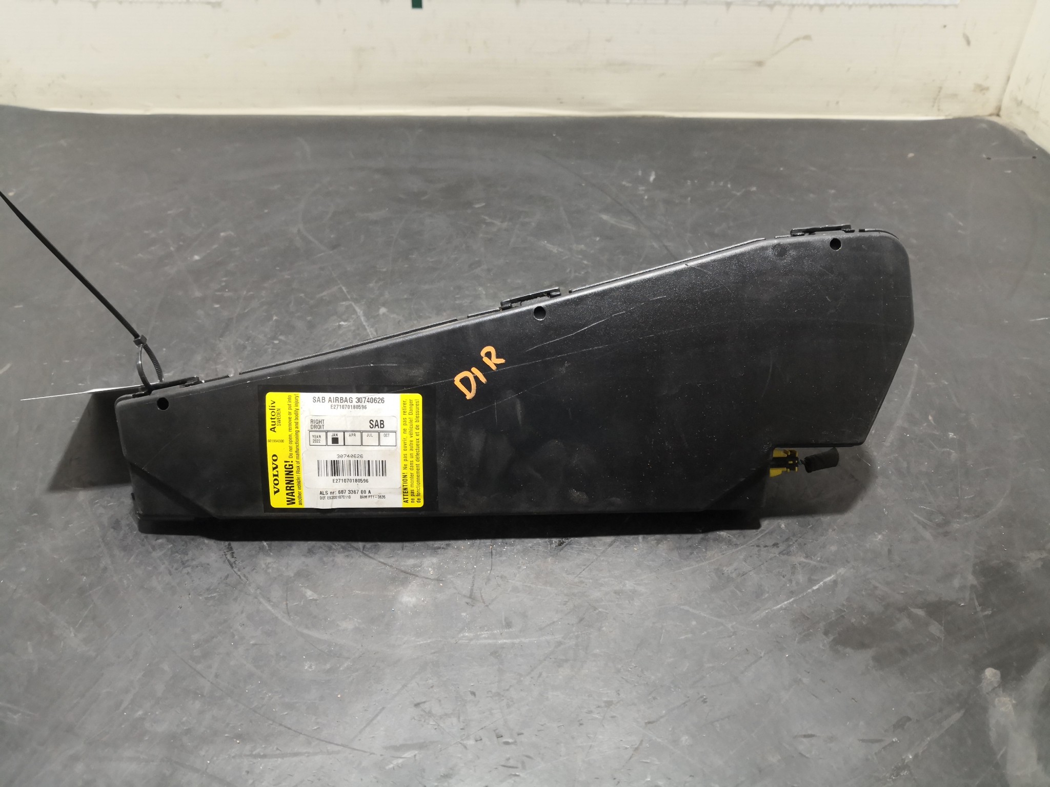 Airbag Banco Dto VOLVO - ID S_93797