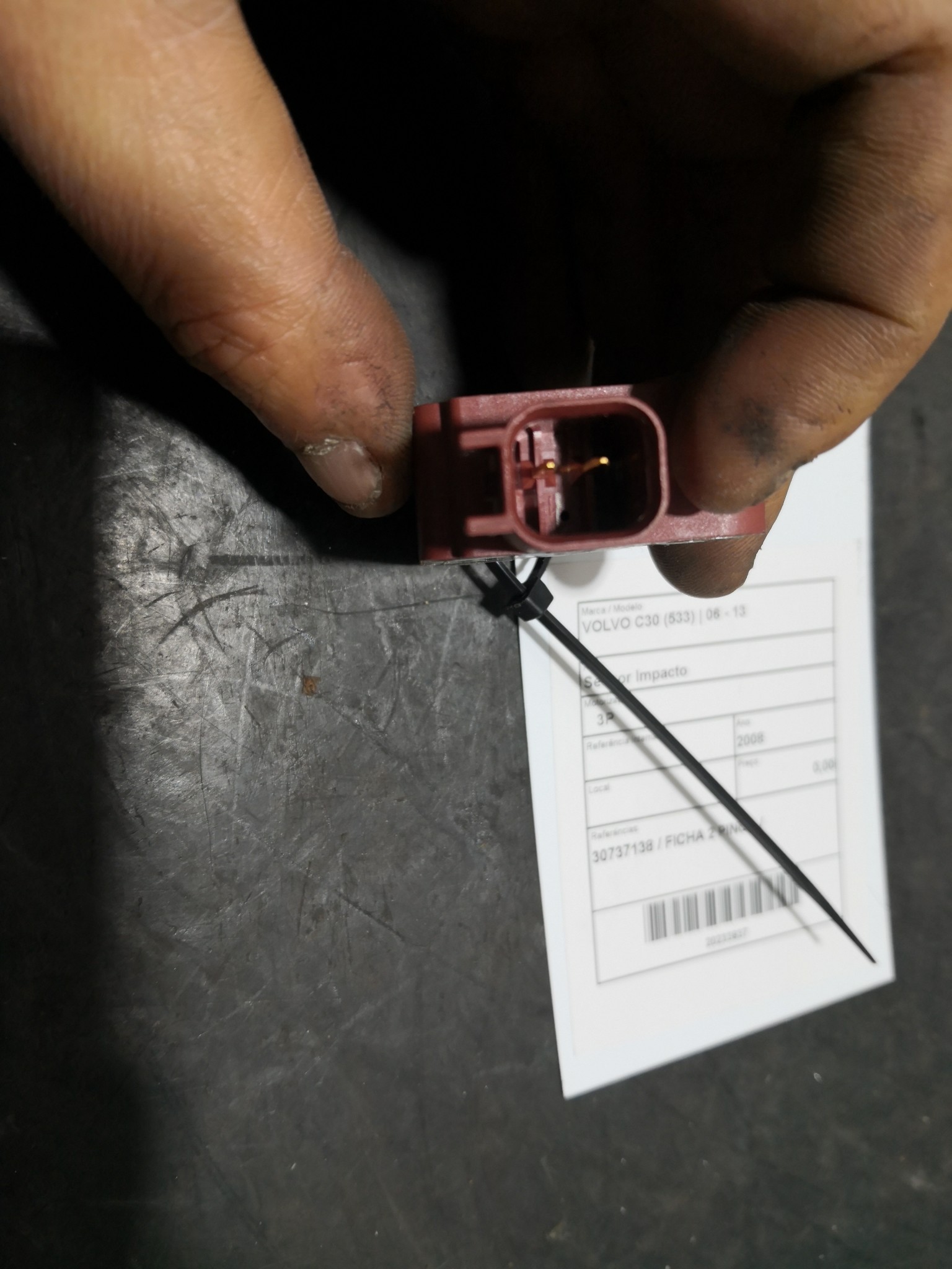 Sensor Impacto VOLVO C30 (533) | 06 - 13 Imagem-2