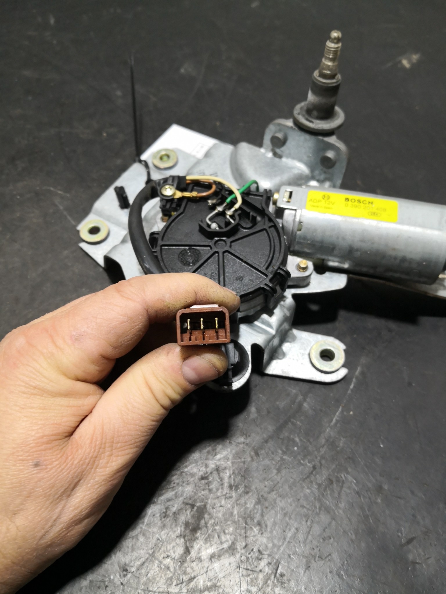 Motor Limpa Vidros Traseiro PEUGEOT PARTNER Caixa (5_, G_) | 96 -  Imagem-1