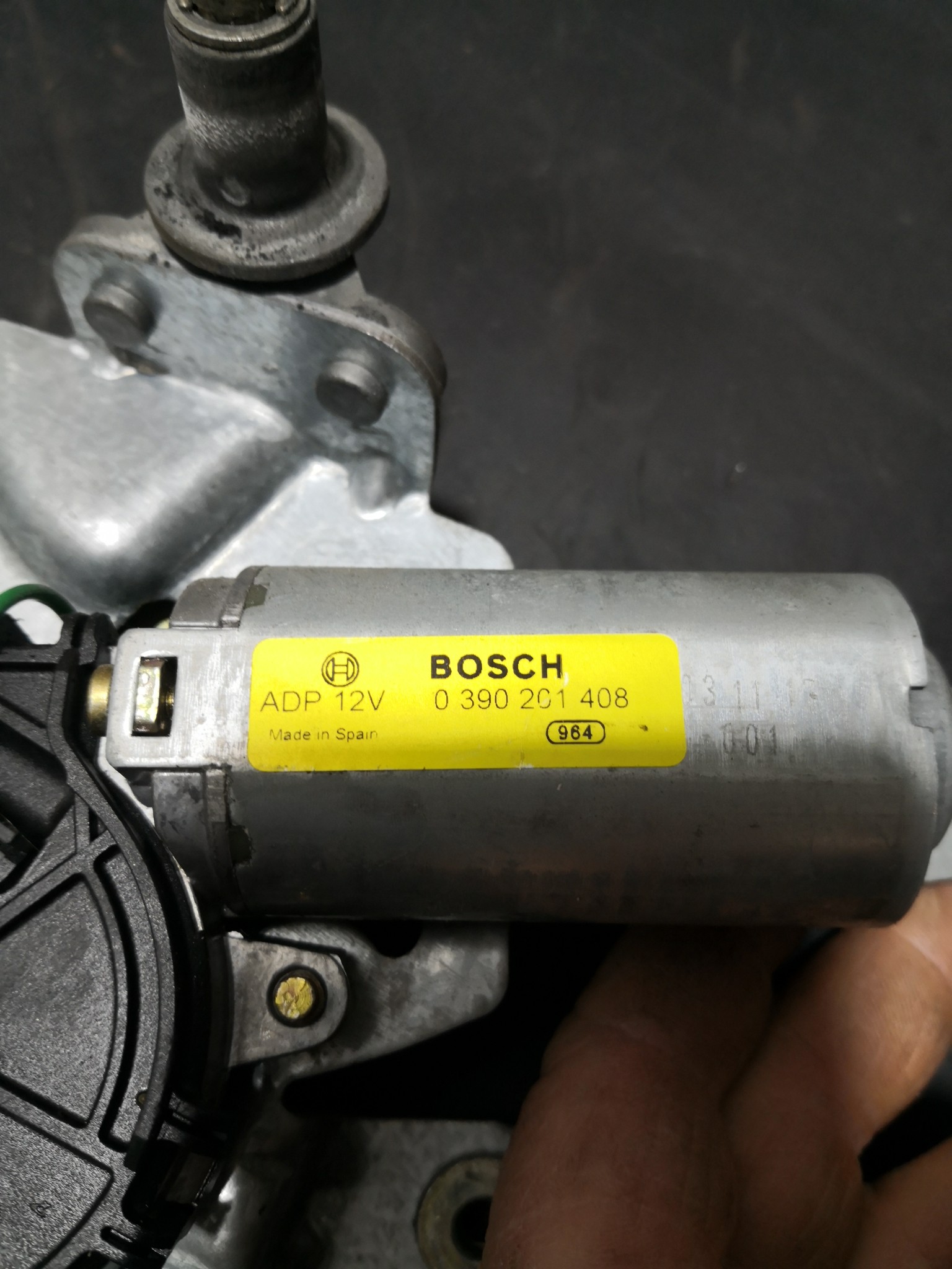 Motor Limpa Vidros Traseiro PEUGEOT PARTNER Caixa (5_, G_) | 96 -  Imagem-2