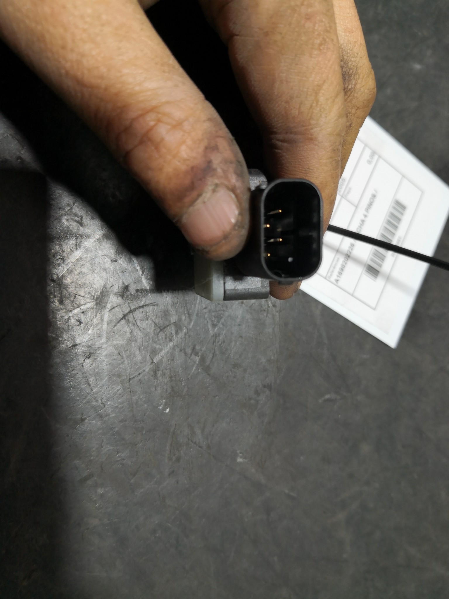 Sensor Impacto MERCEDES-BENZ A-CLASS (W169) | 04 - 12 Imagem-1