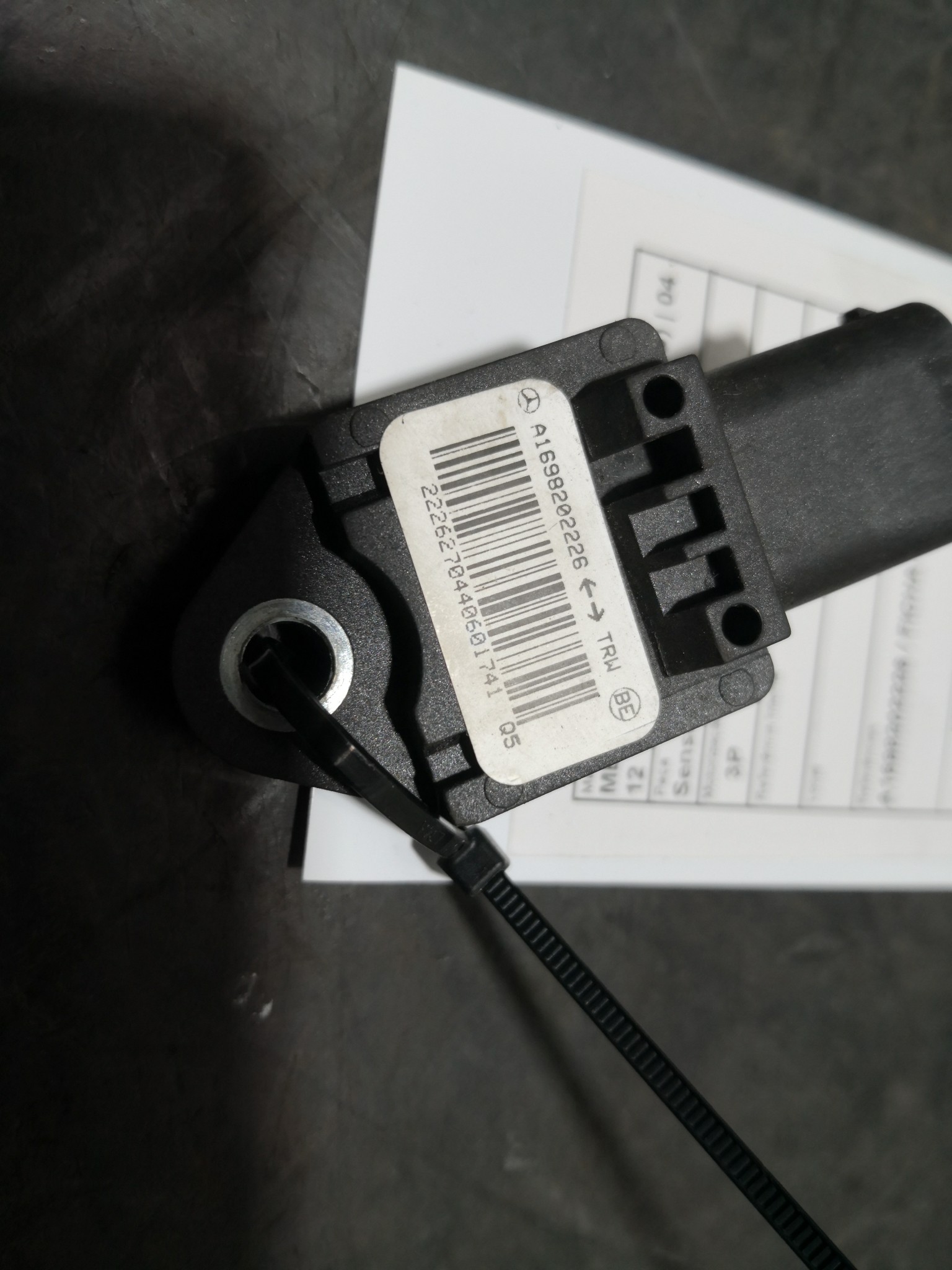 Sensor Impacto MERCEDES-BENZ A-CLASS (W169) | 04 - 12 Imagem-2