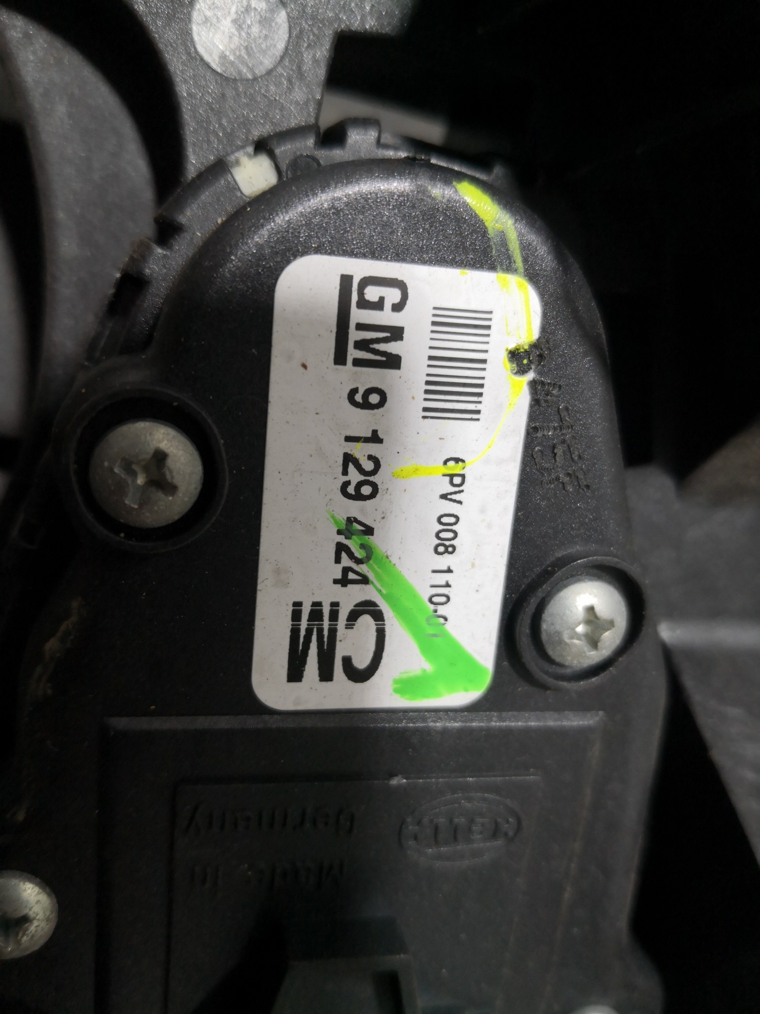 Pedal Potenciometro Acelerador OPEL CORSA C (X01) | 00 - 09 Imagem-1