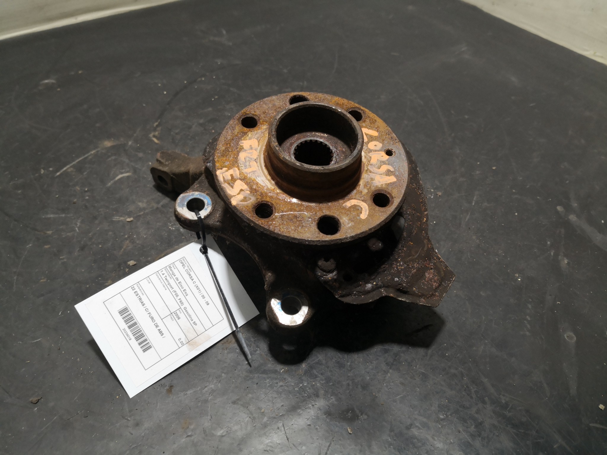 Manga de Eixo Esq OPEL CORSA C (X01) | 00 - 09 Imagem-1