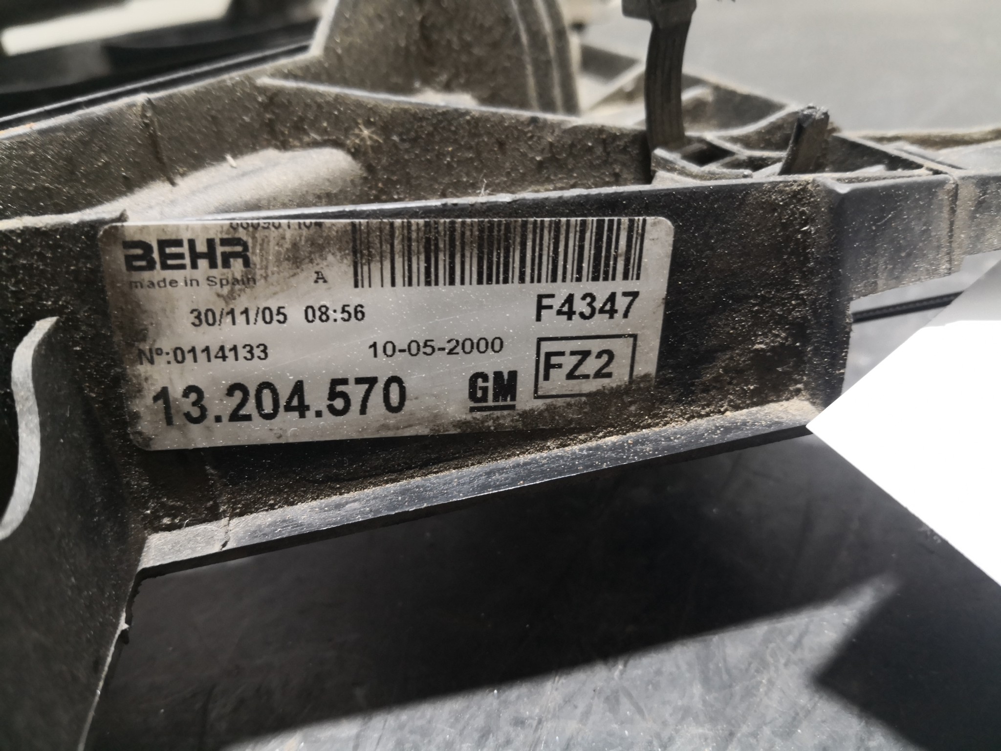 Termoventiladores OPEL CORSA C (X01) | 00 - 09 Imagem-1