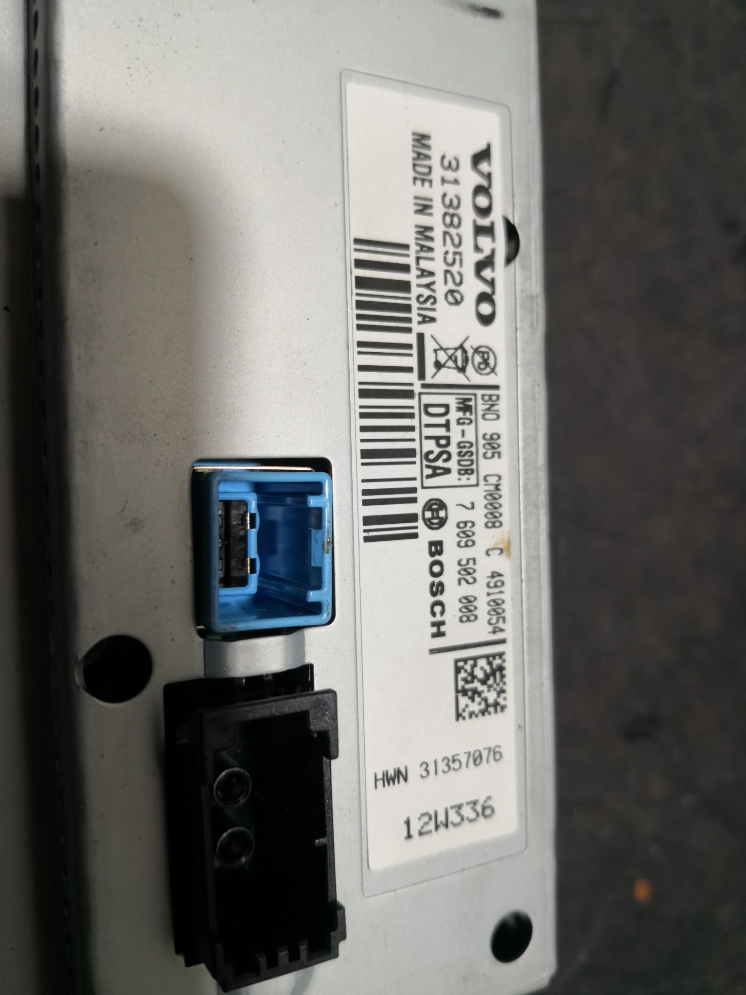 Display GPS VOLVO V40 Hatchback (525, 526) | 12 -  Imagem-3