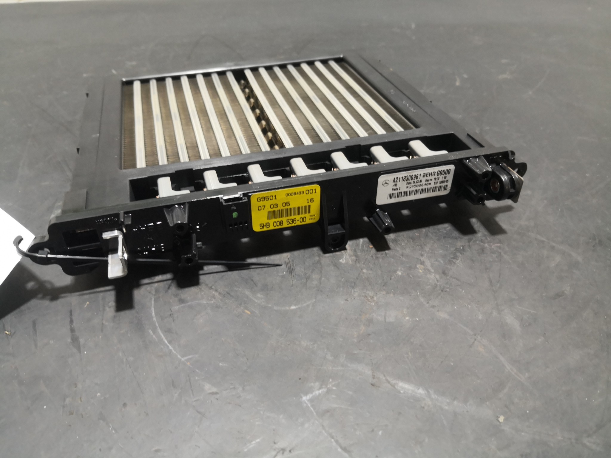 Radiador de Aquecimento Elétrico MERCEDES-BENZ E-CLASS (W211) | 02 - 09 Imagem-4