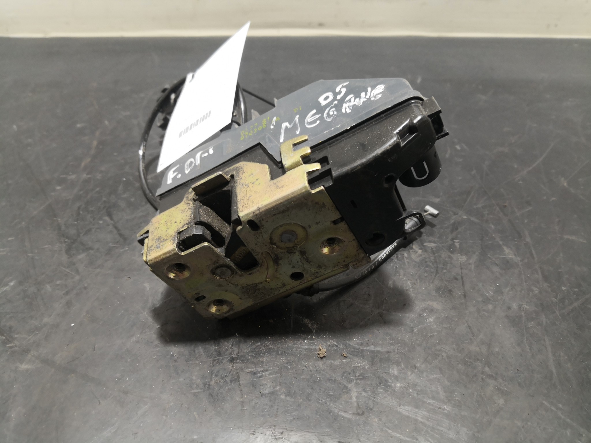 Fecho da Porta Frente Dto RENAULT MEGANE II (BM0/1_, CM0/1_) | 01 - 12 Imagem-3