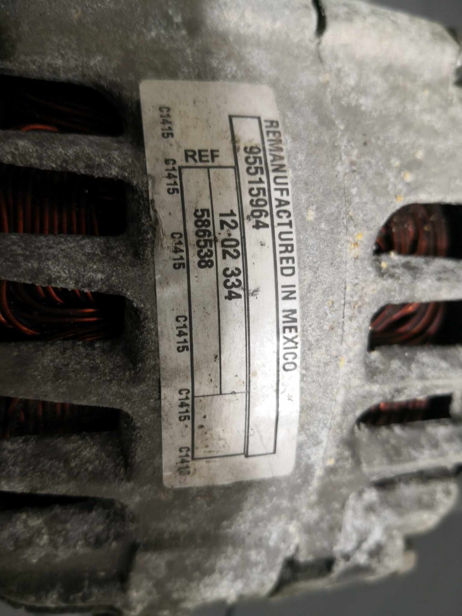 Alternador OPEL INSIGNIA A Sports Tourer (G09) | 08 - 17 Imagem-2