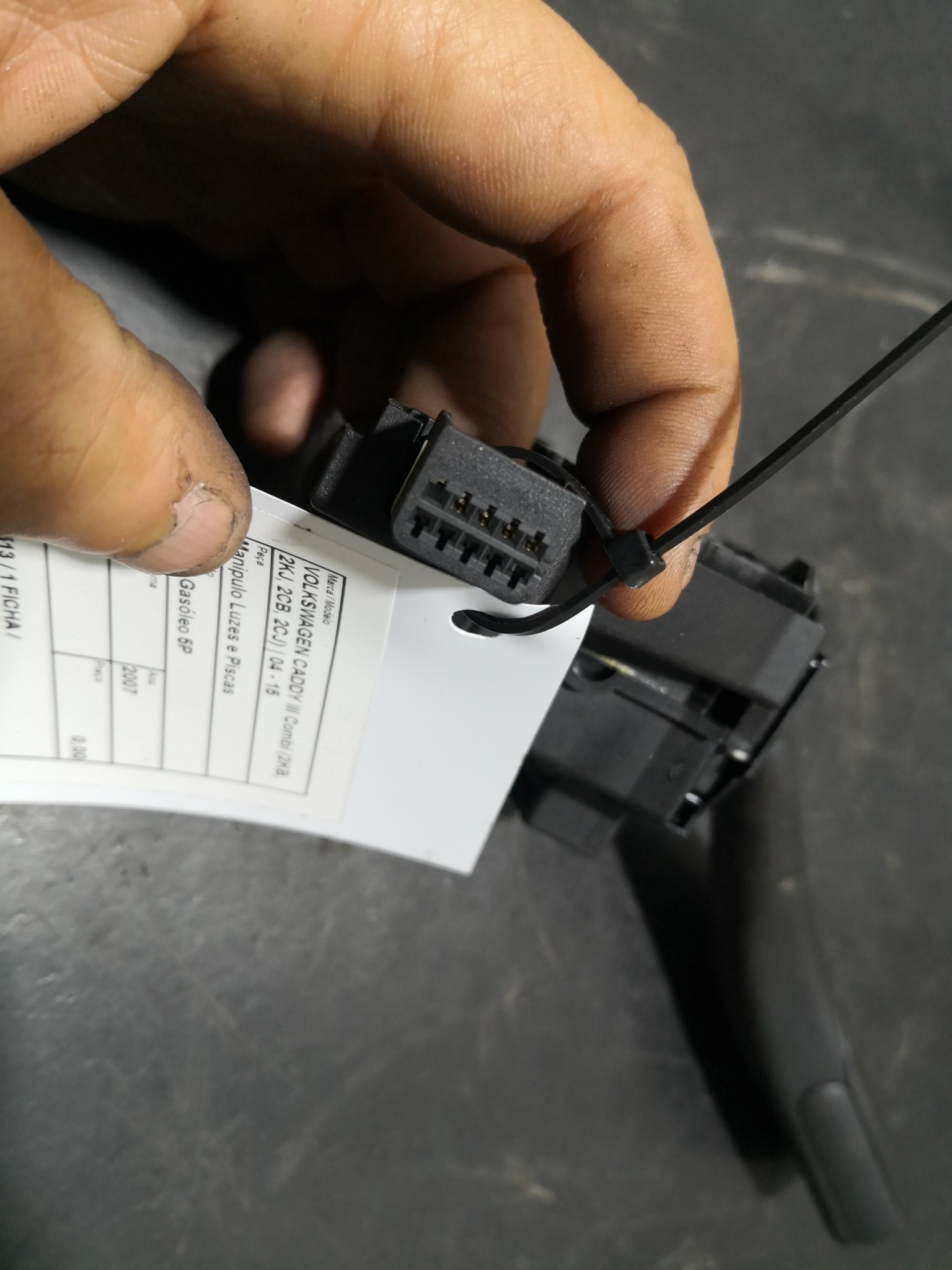 Manipulo Luzes e Piscas VOLKSWAGEN CADDY III Combi (2KB, 2KJ, 2CB, 2CJ) | 04 - 15 Imagem-4