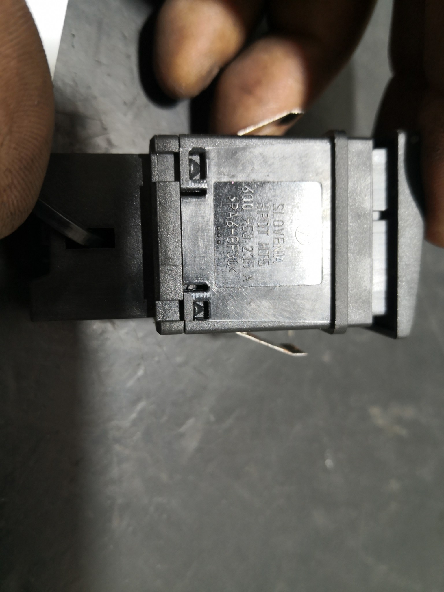 Botão 4 Piscas VOLKSWAGEN POLO (9N_) | 01 - 14 Imagem-2