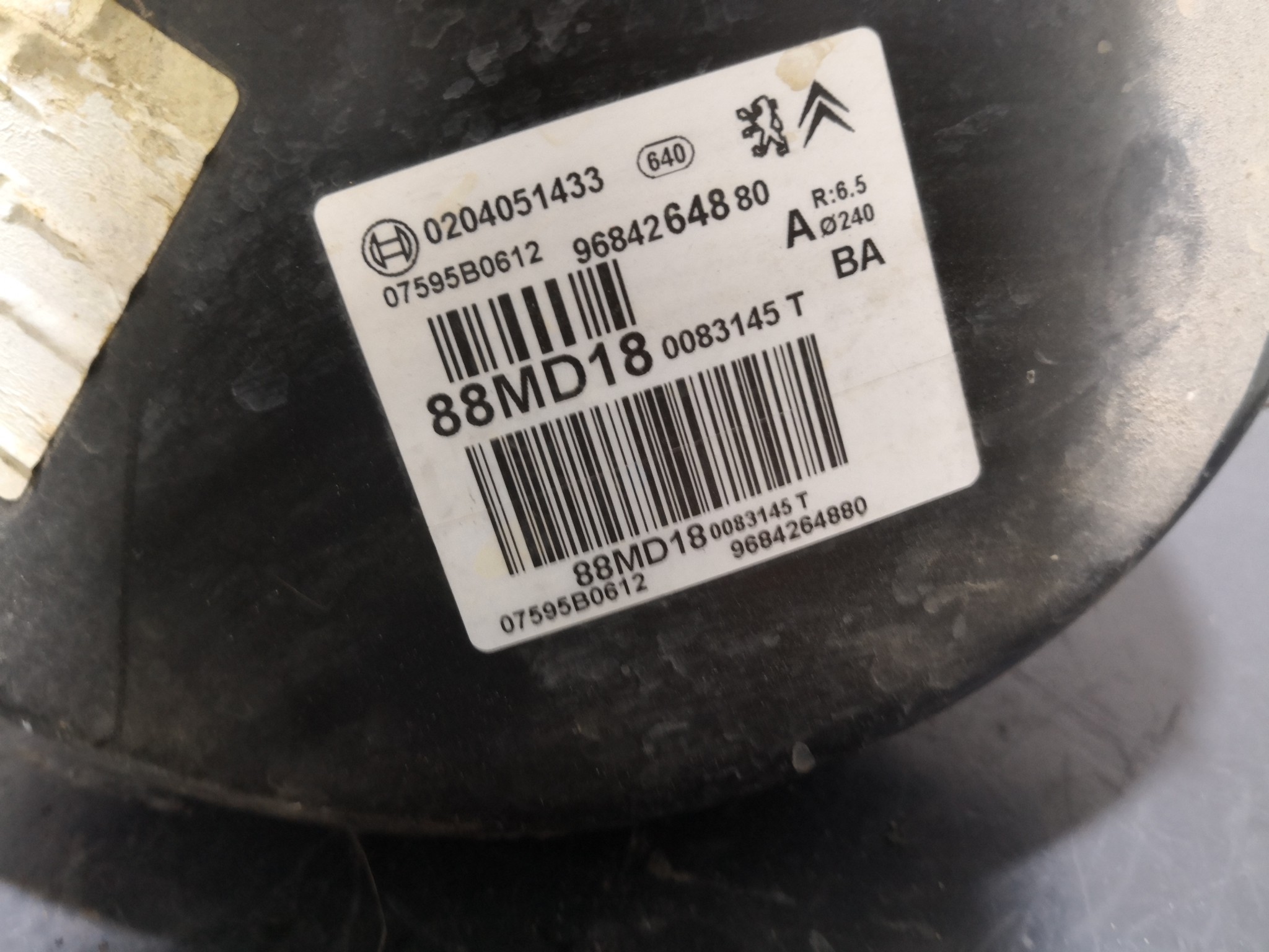 Servofreio  CITROEN C3 I (FC_, FN_) | 02 -  Imagem-2