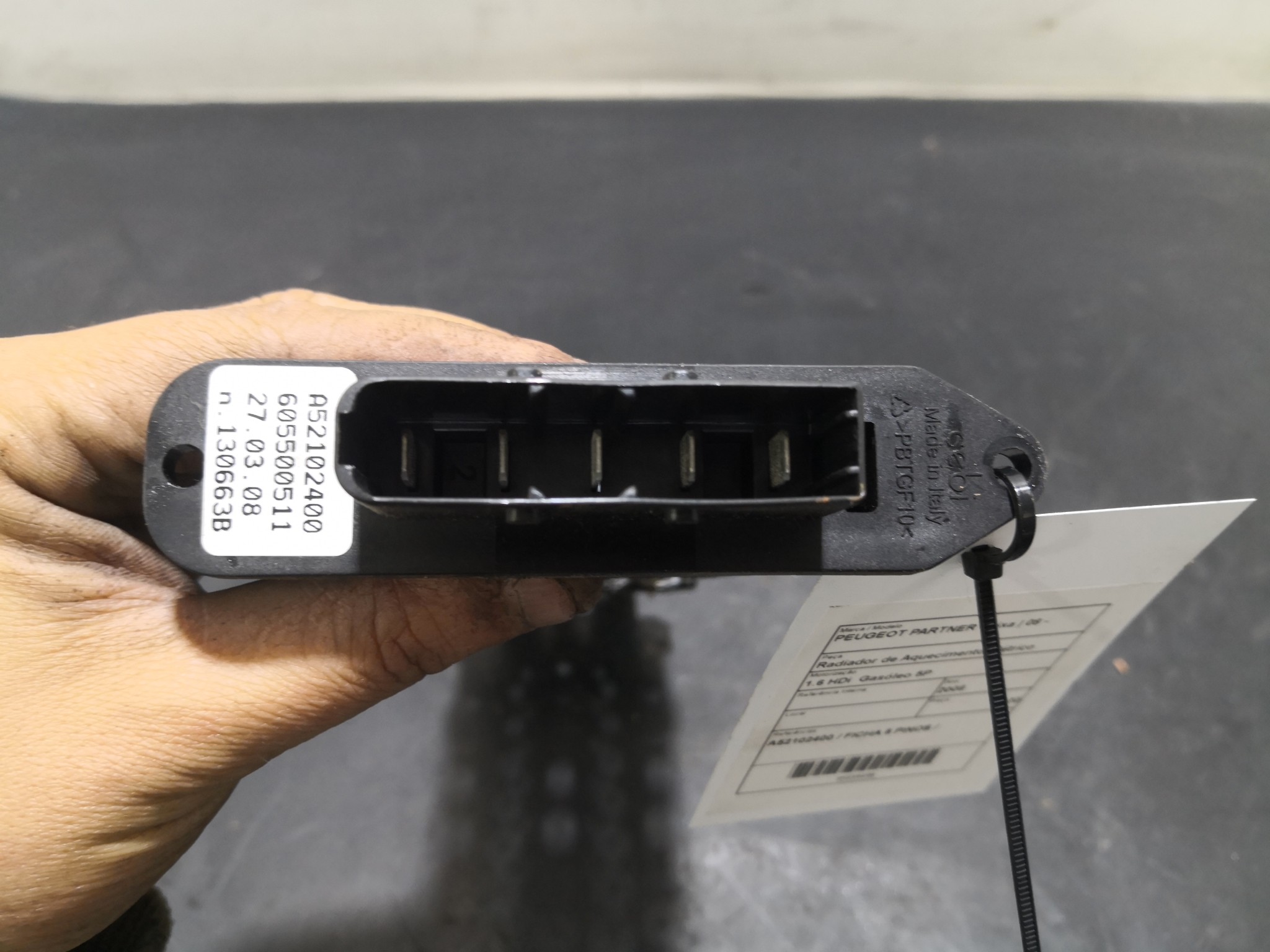 Radiador de Aquecimento Elétrico PEUGEOT PARTNER Caixa | 08 -  Imagem-1