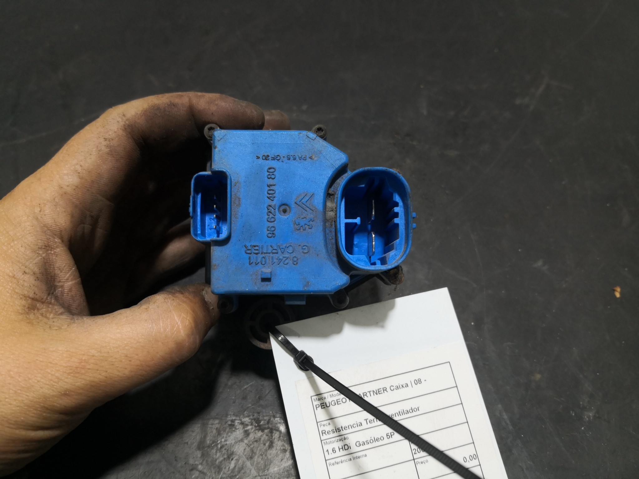 Resistencia Termoventilador PEUGEOT PARTNER Caixa | 08 -  Imagem-1