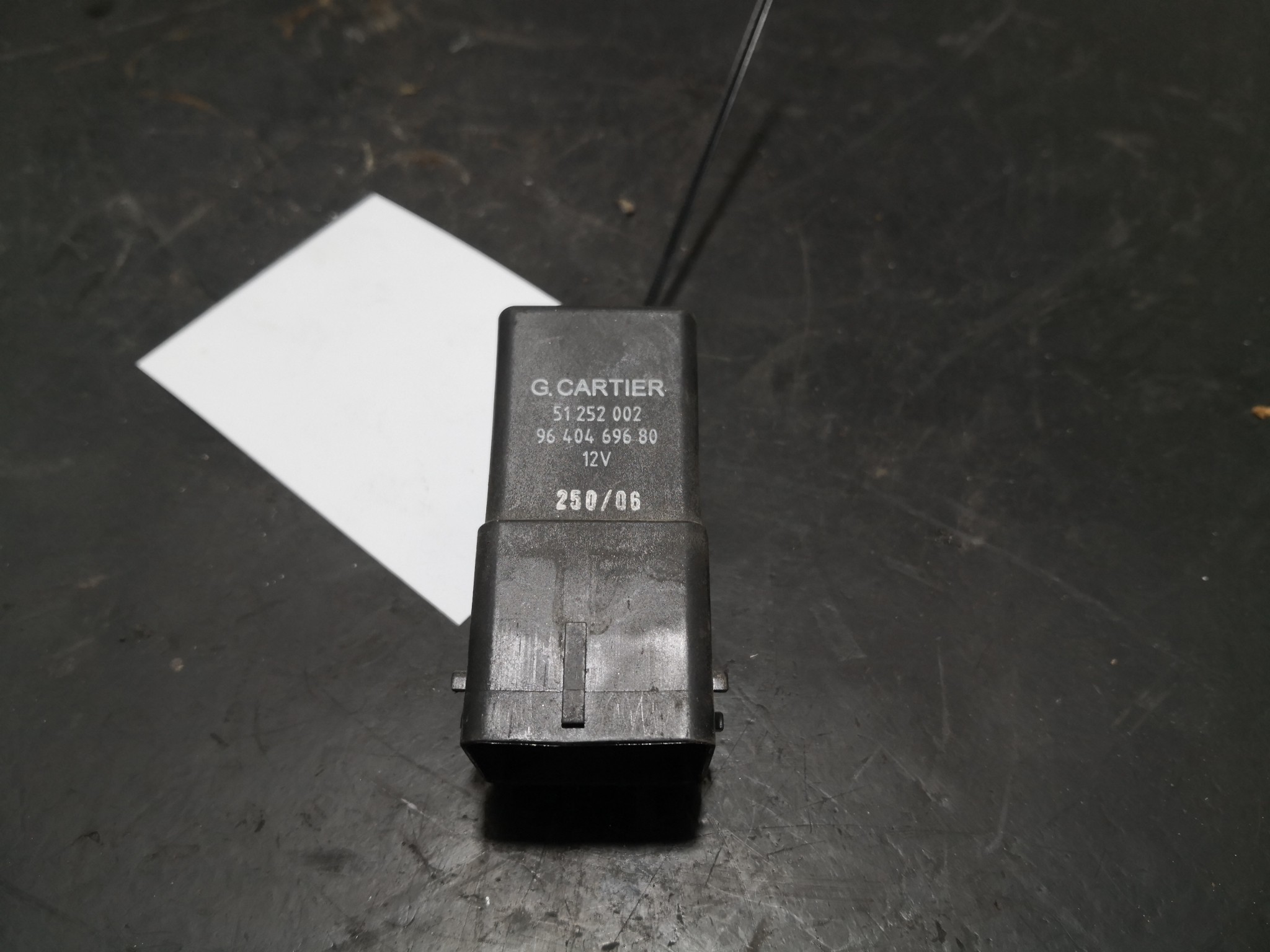 Relé de Aquecimento de Velas PEUGEOT - ID S_95471