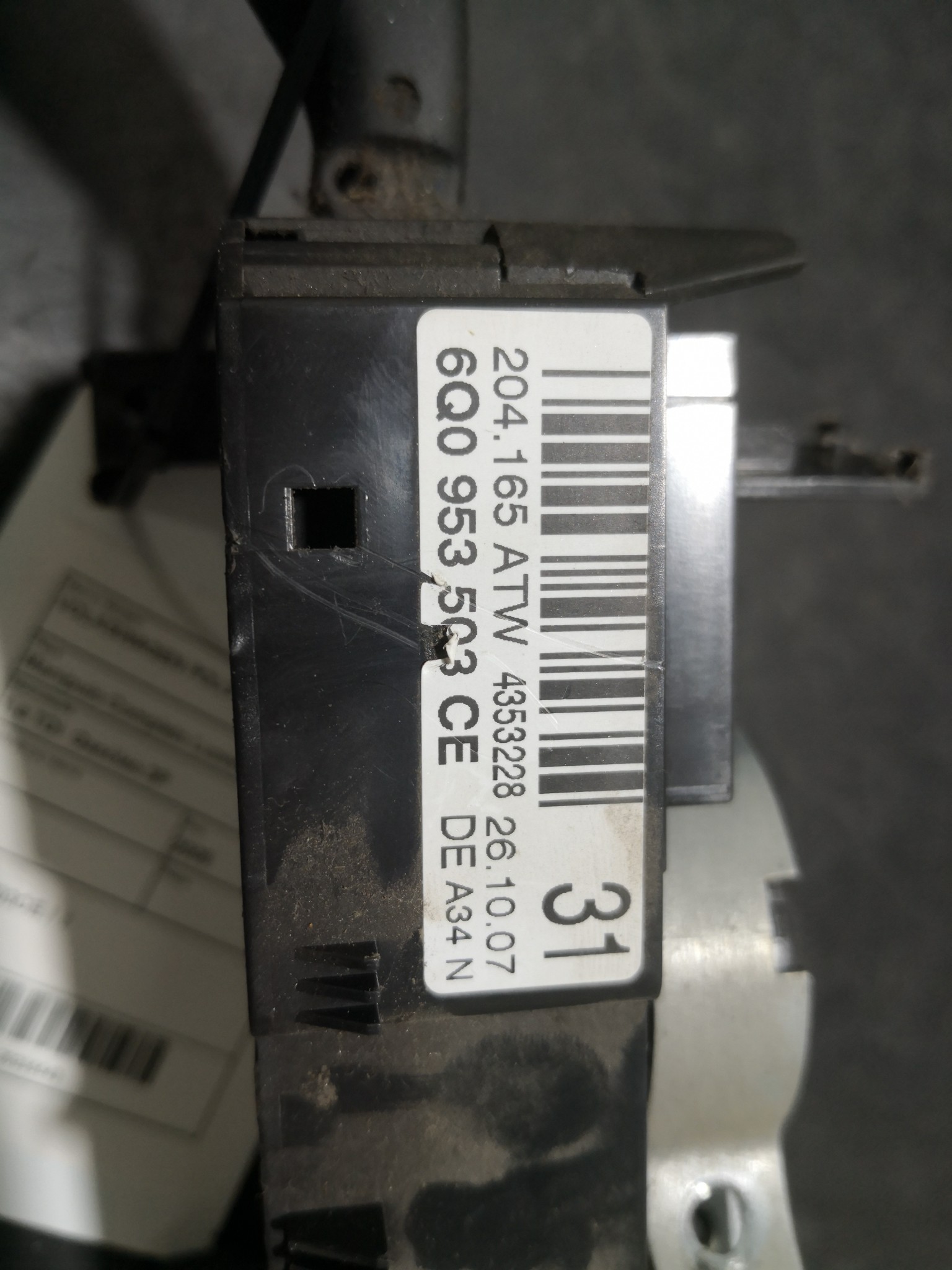 Manipulo Completo Luzes/Escovas VOLKSWAGEN POLO (9N_) | 01 - 14 Imagem-1