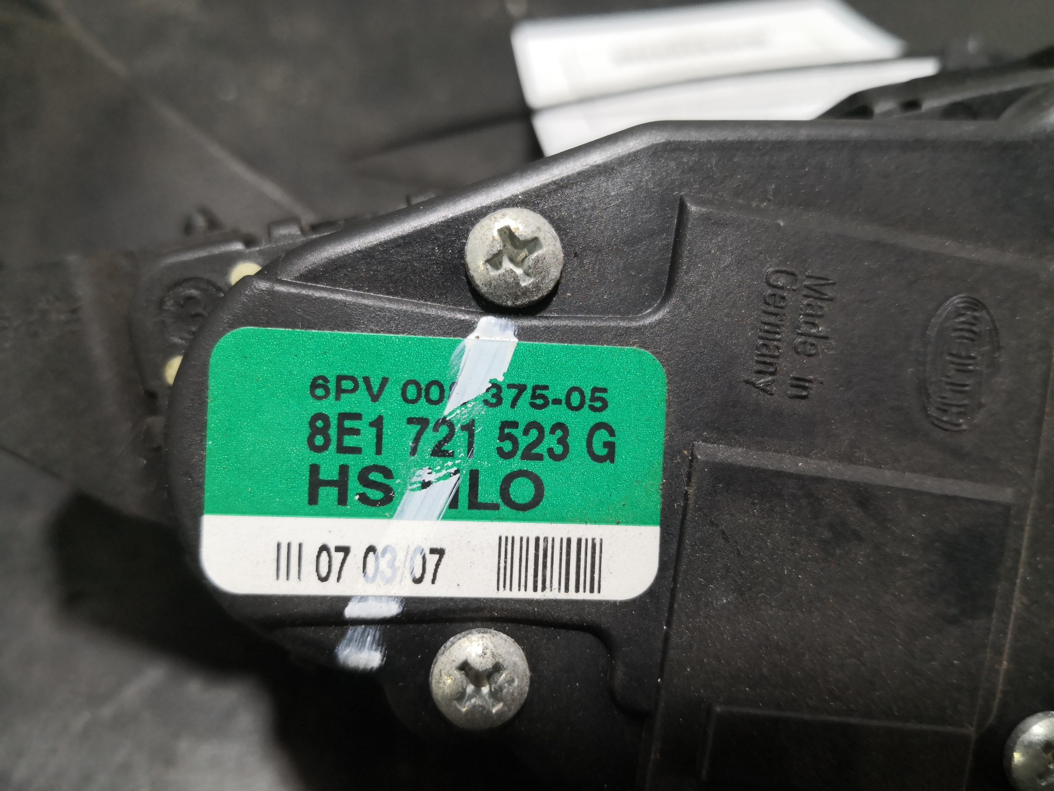 Pedal Potenciometro Acelerador AUDI A4 Avant (8ED, B7) | 04 - 08 Imagem-1