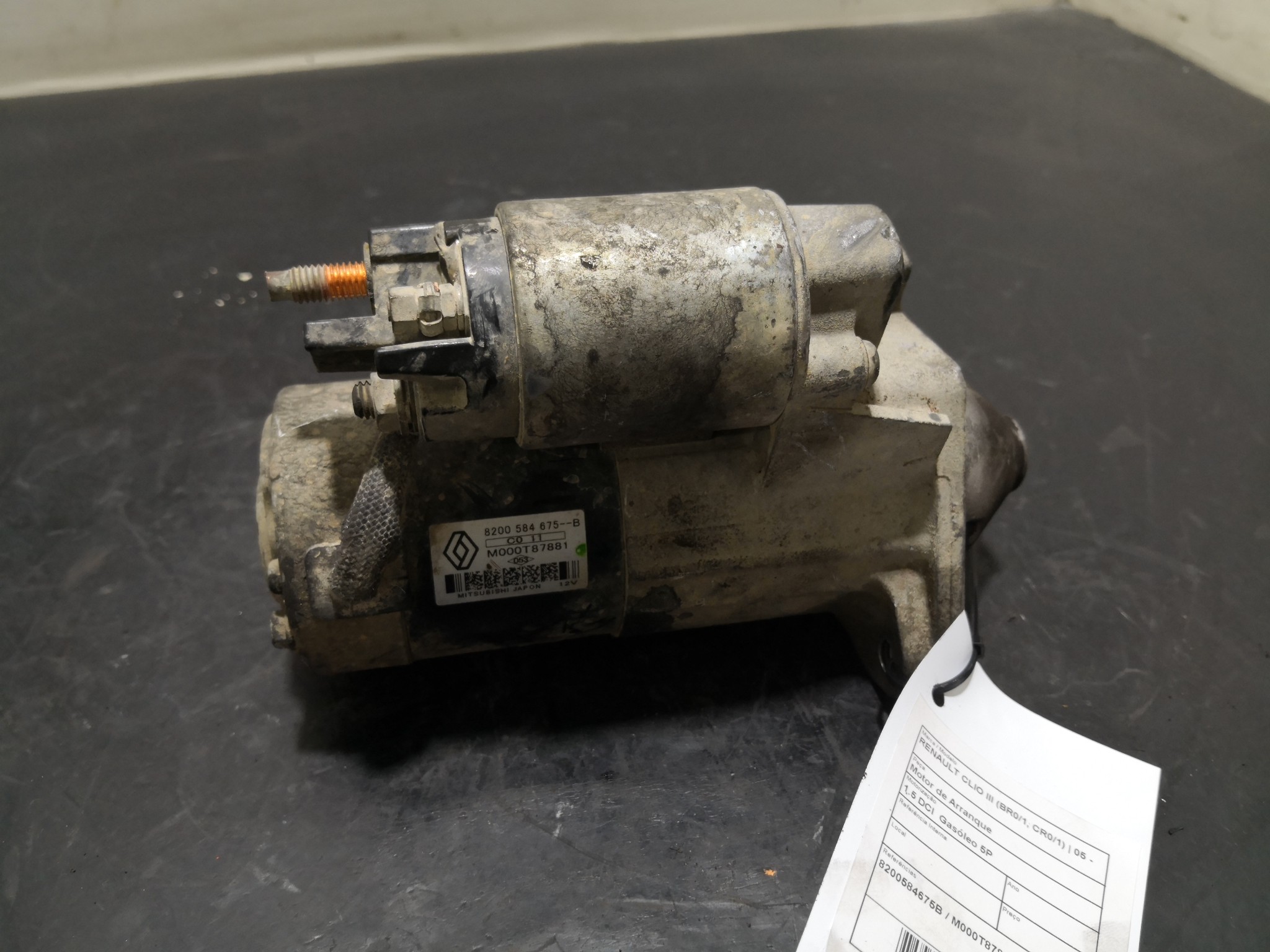 Motor de Arranque RENAULT - ID S_95620