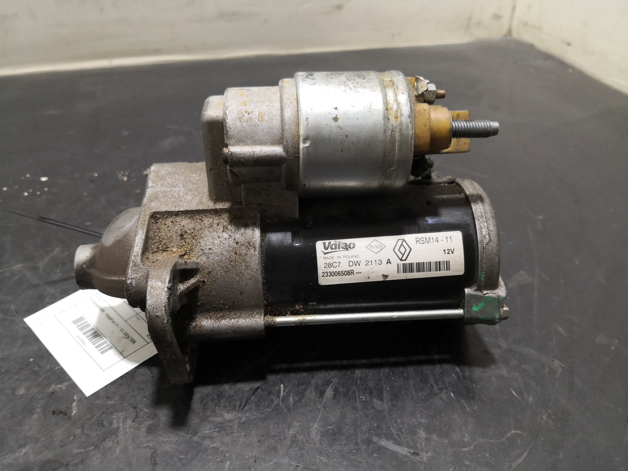 Motor de Arranque RENAULT - ID S_95621