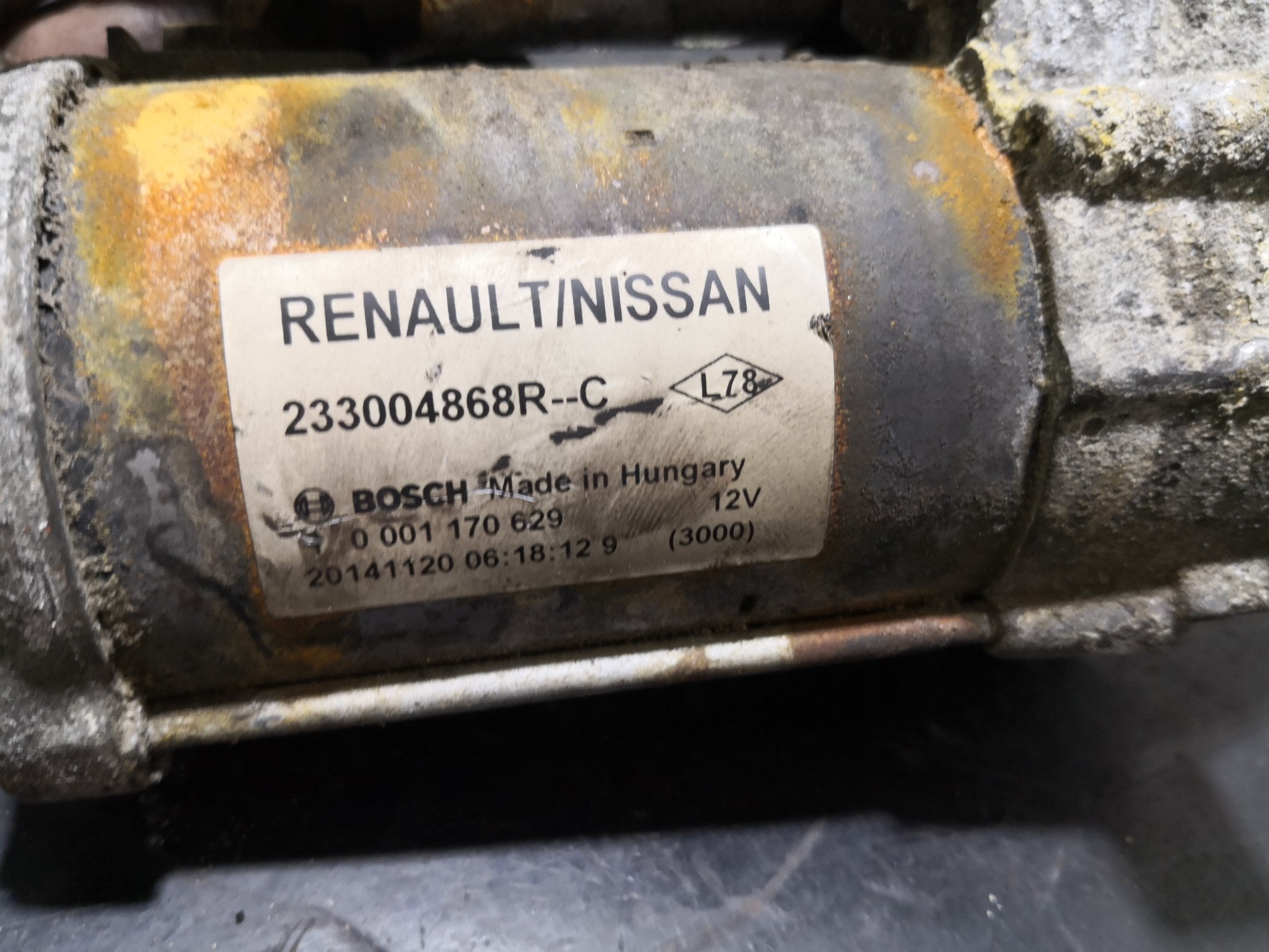 Motor de Arranque RENAULT MEGANE IV Hatchback (B9A/M/N_) | 15 -  Imagem-3