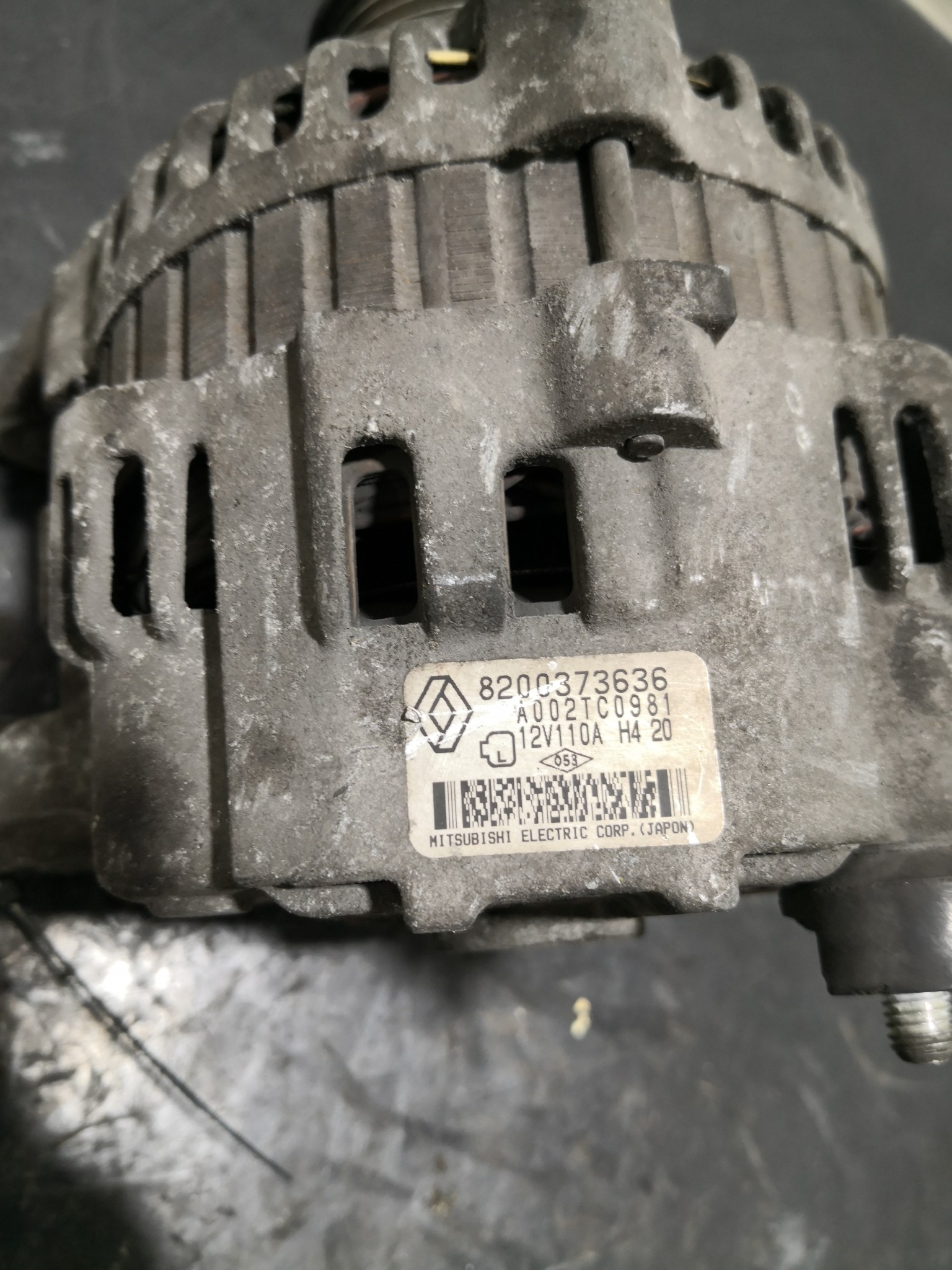 Alternador RENAULT KANGOO (KC0/1_) | 97 -  Imagem-1