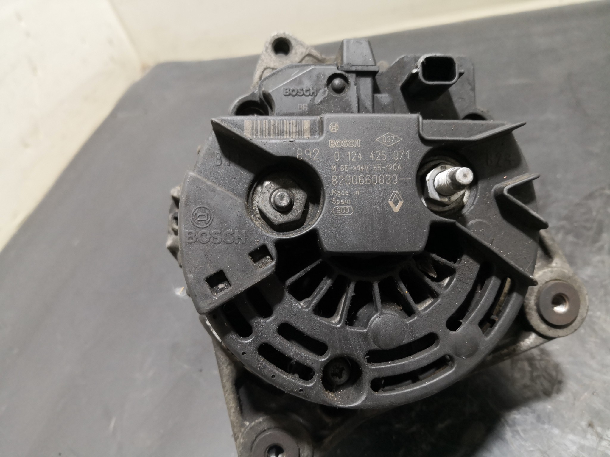 Alternador RENAULT CLIO III (BR0/1, CR0/1) | 05 -  Imagem-1