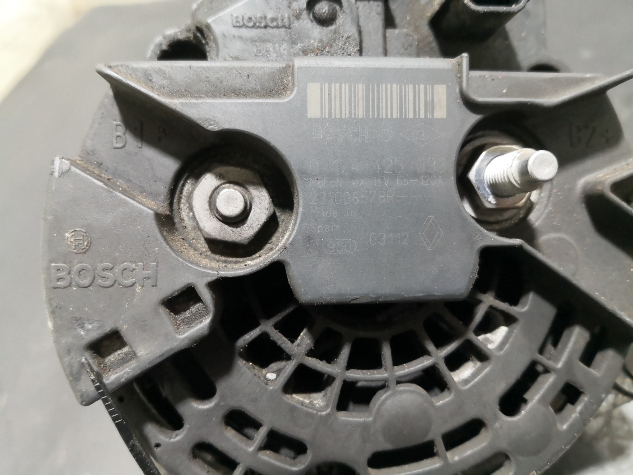 Alternador RENAULT CLIO III (BR0/1, CR0/1) | 05 -  Imagem-1