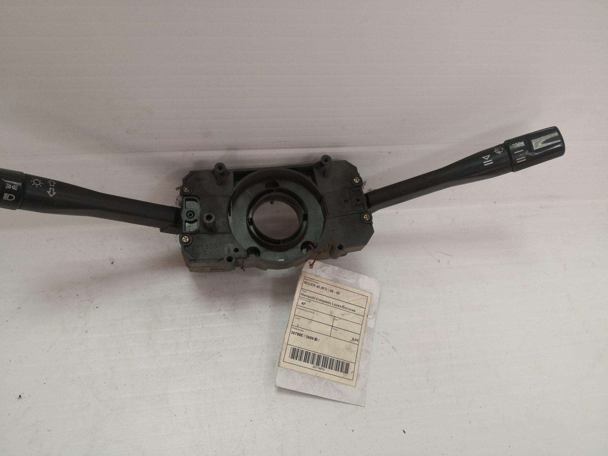 Manipulo Completo Luzes/Escovas ROVER - ID S_34918