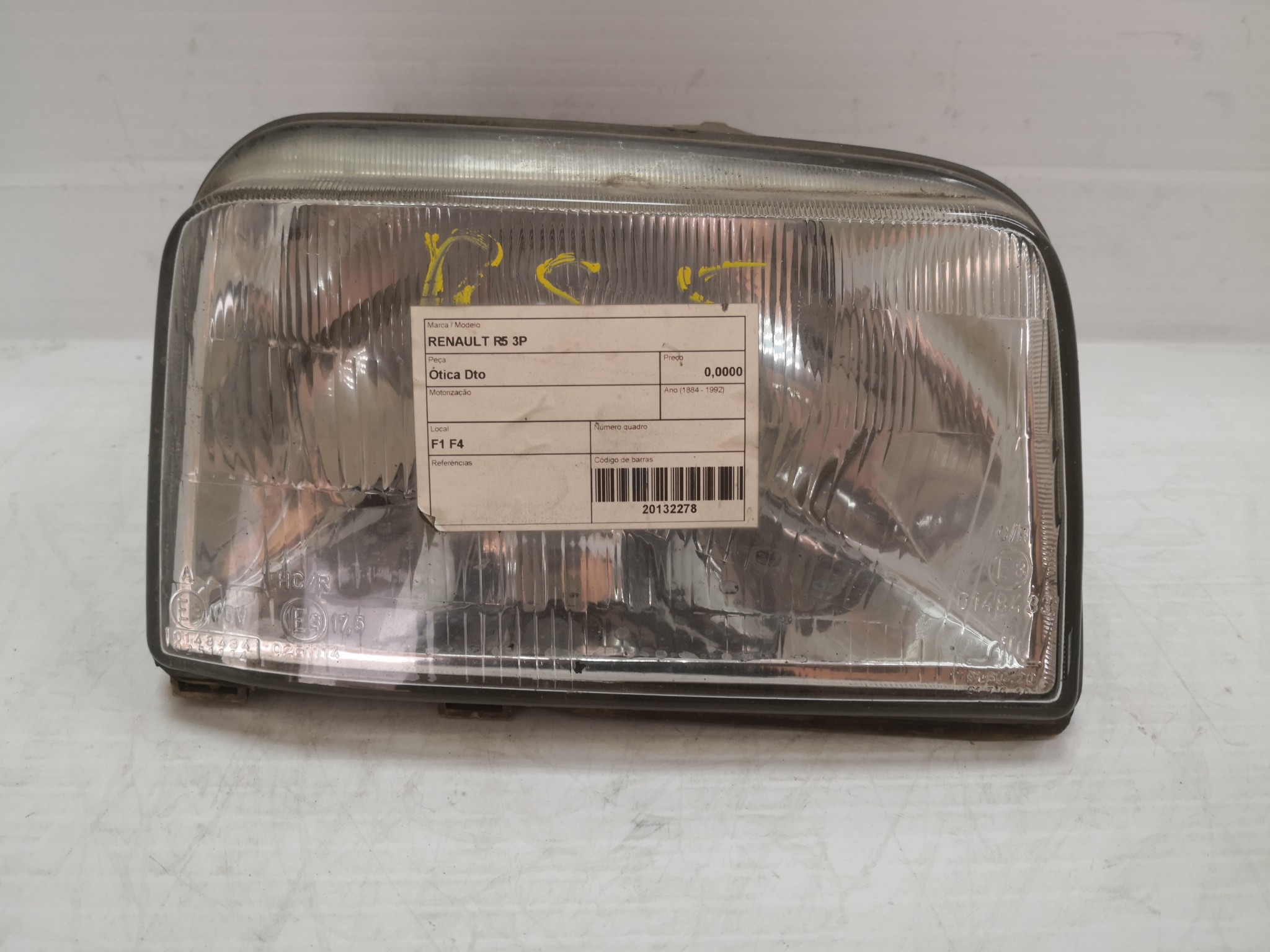 Ótica Dto RENAULT - ID S_22277