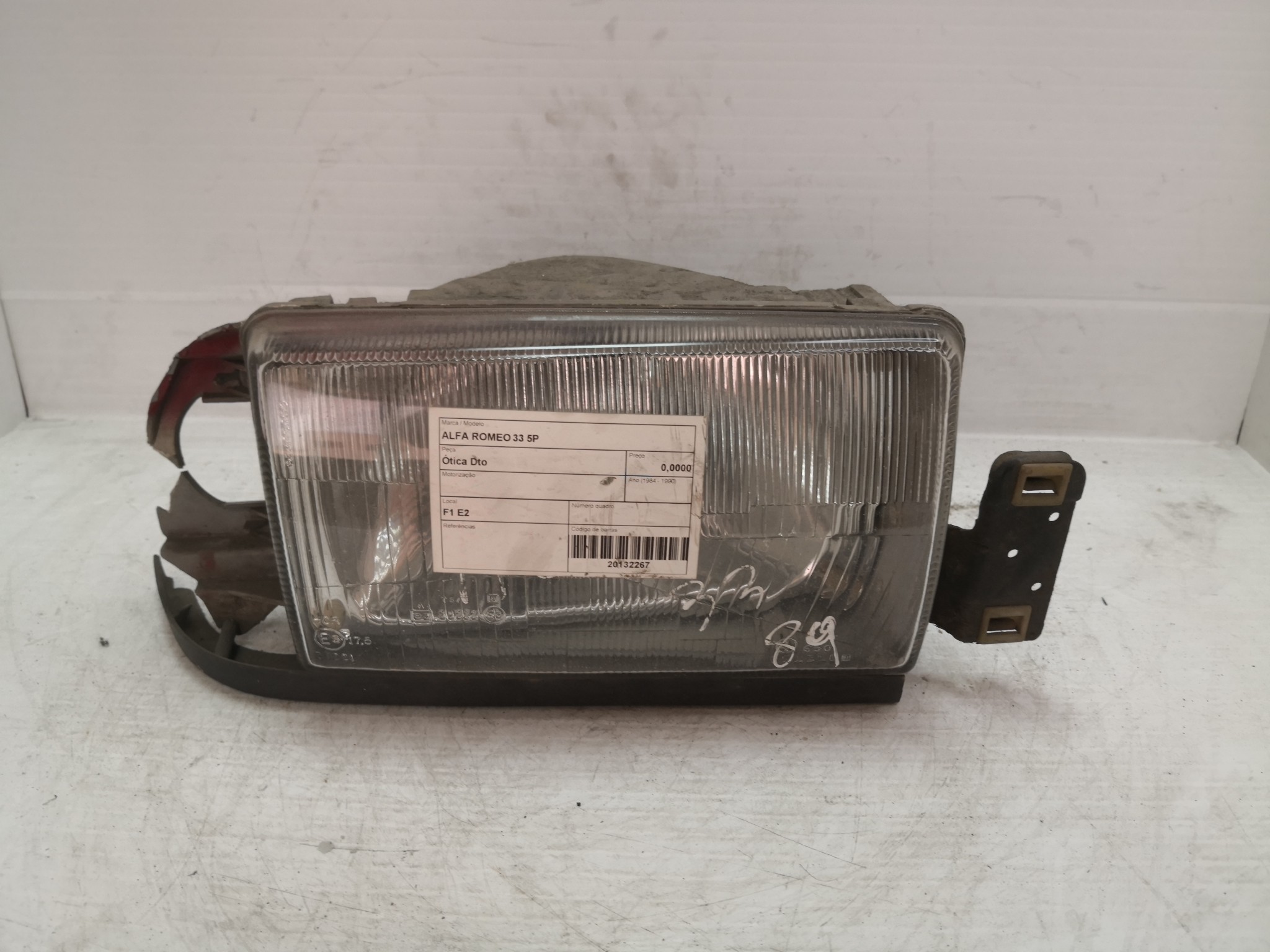 Ótica Dto ALFA ROMEO - ID S_22266