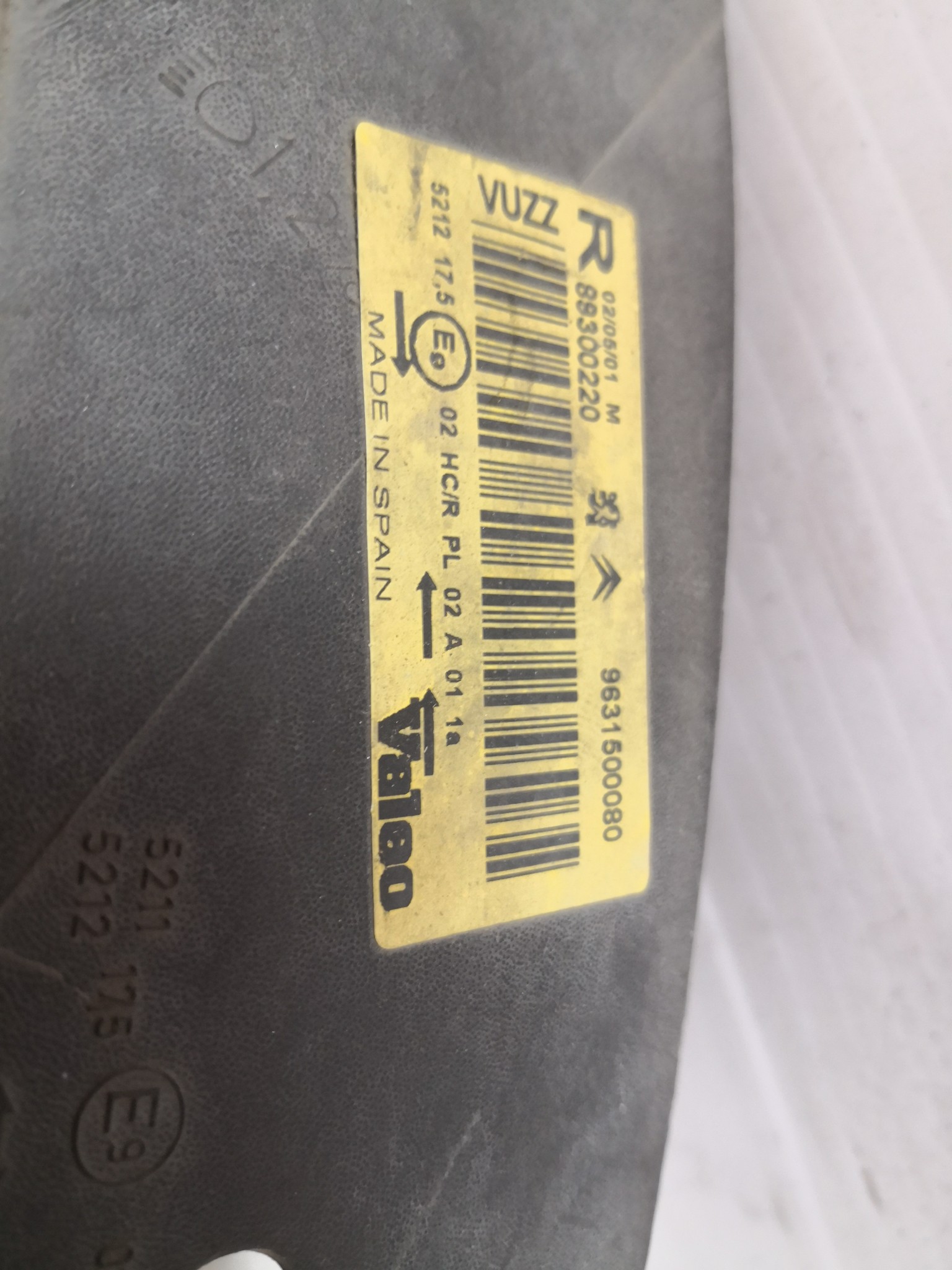 Ótica Dto CITROEN XSARA PICASSO (N68) | 99 - 12 Imagem-1