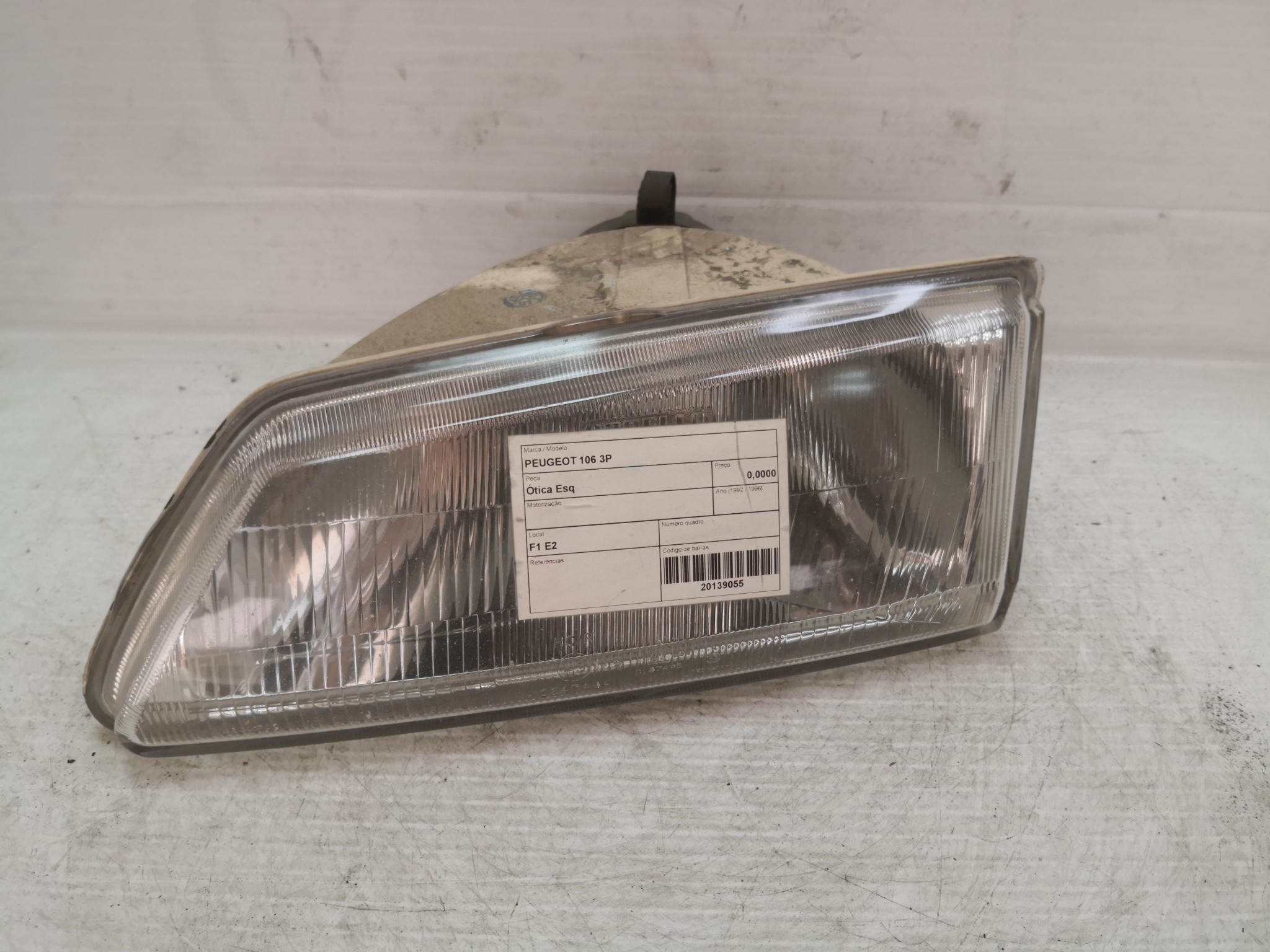 Ótica Esq PEUGEOT - ID S_29054