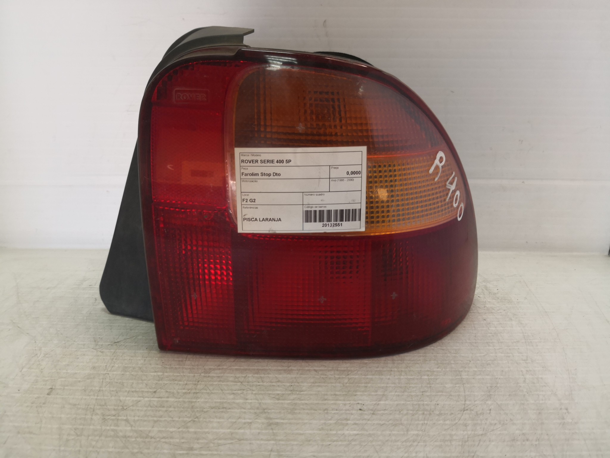 Farolim Stop Dto ROVER - ID S_22550