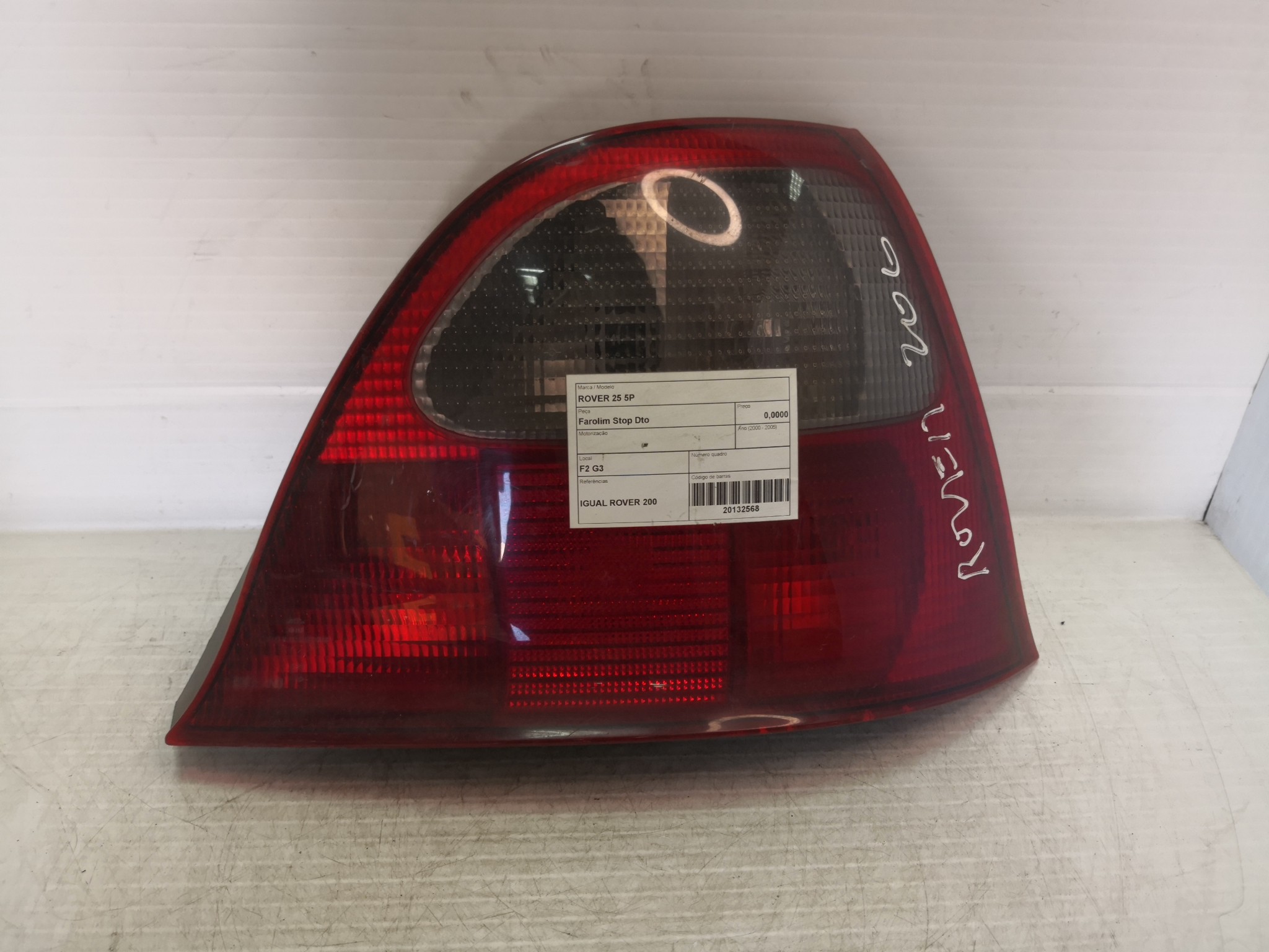 Farolim Stop Dto ROVER - ID S_22567
