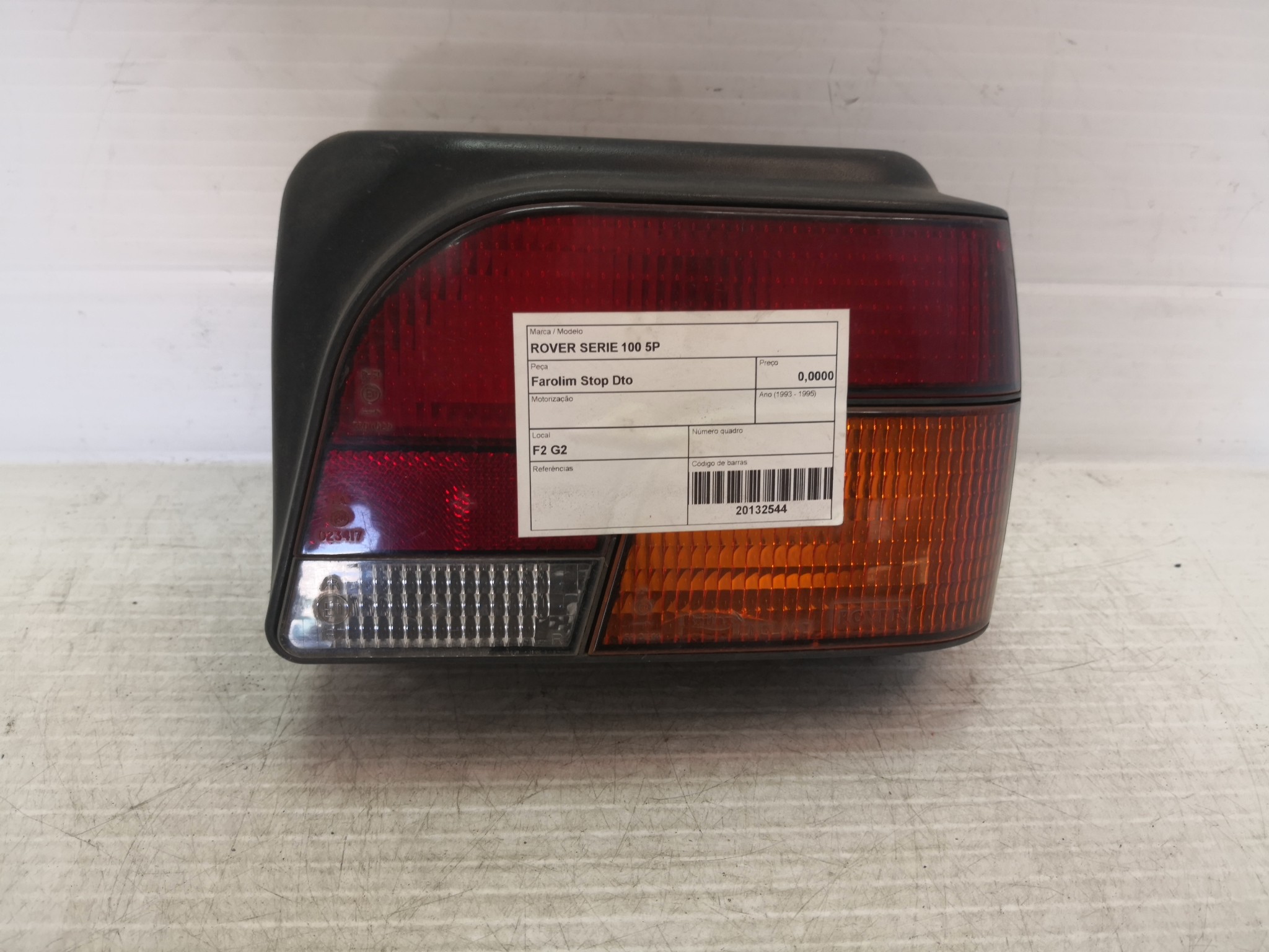 Farolim Stop Dto ROVER - ID S_22543