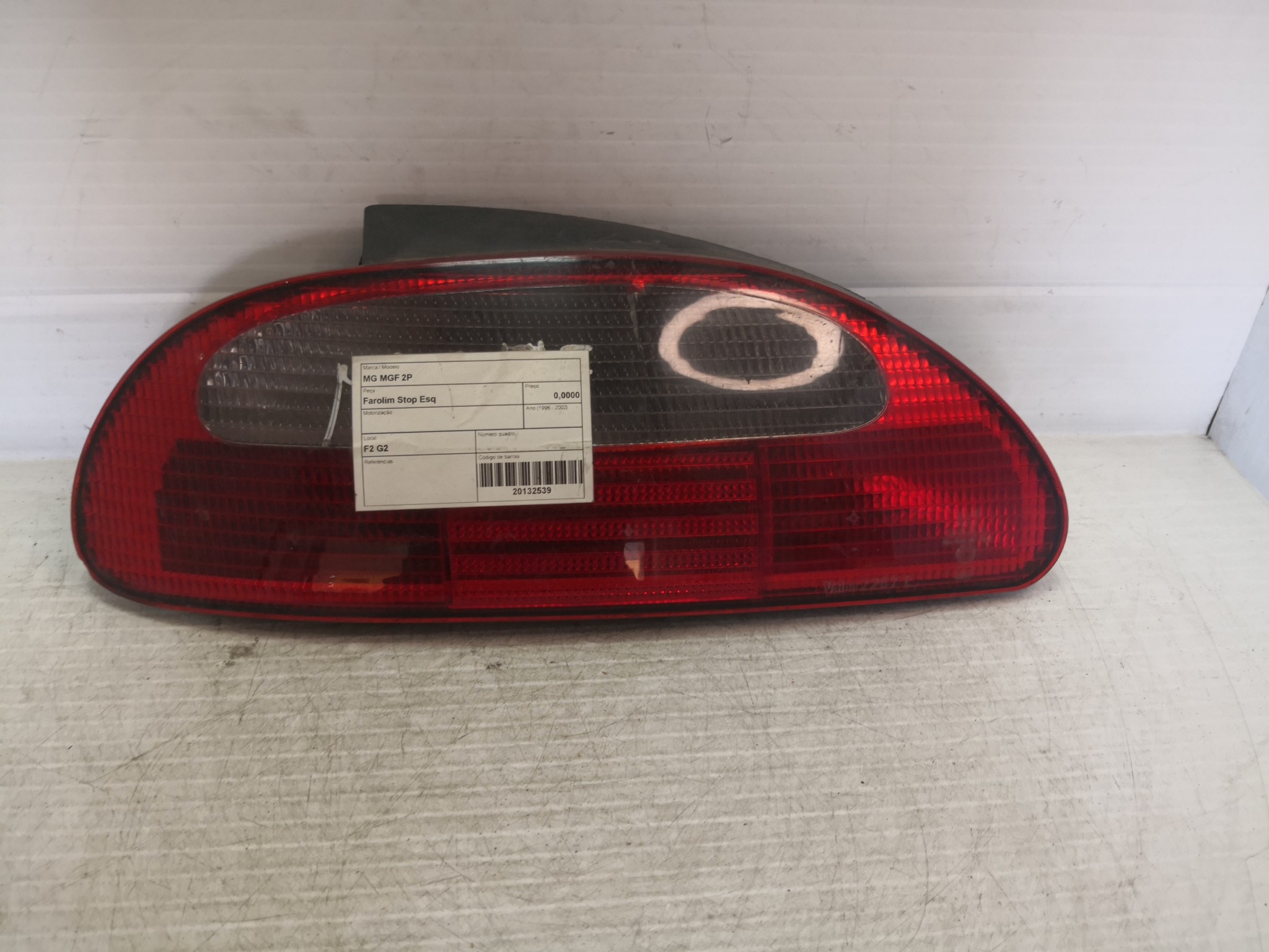 Farolim Stop Esq MG - ID S_22538