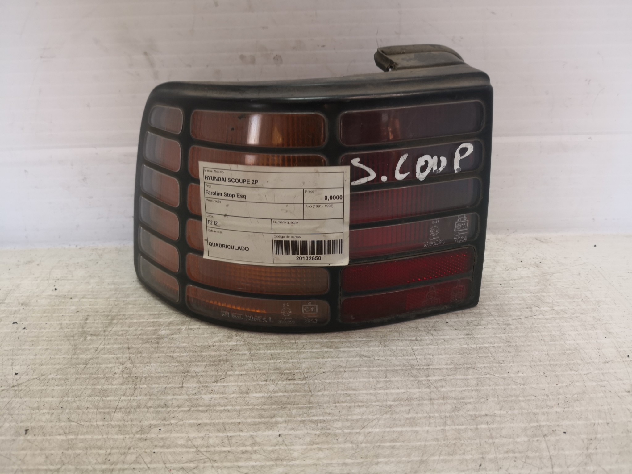 Farolim Stop Esq HYUNDAI - ID S_22649