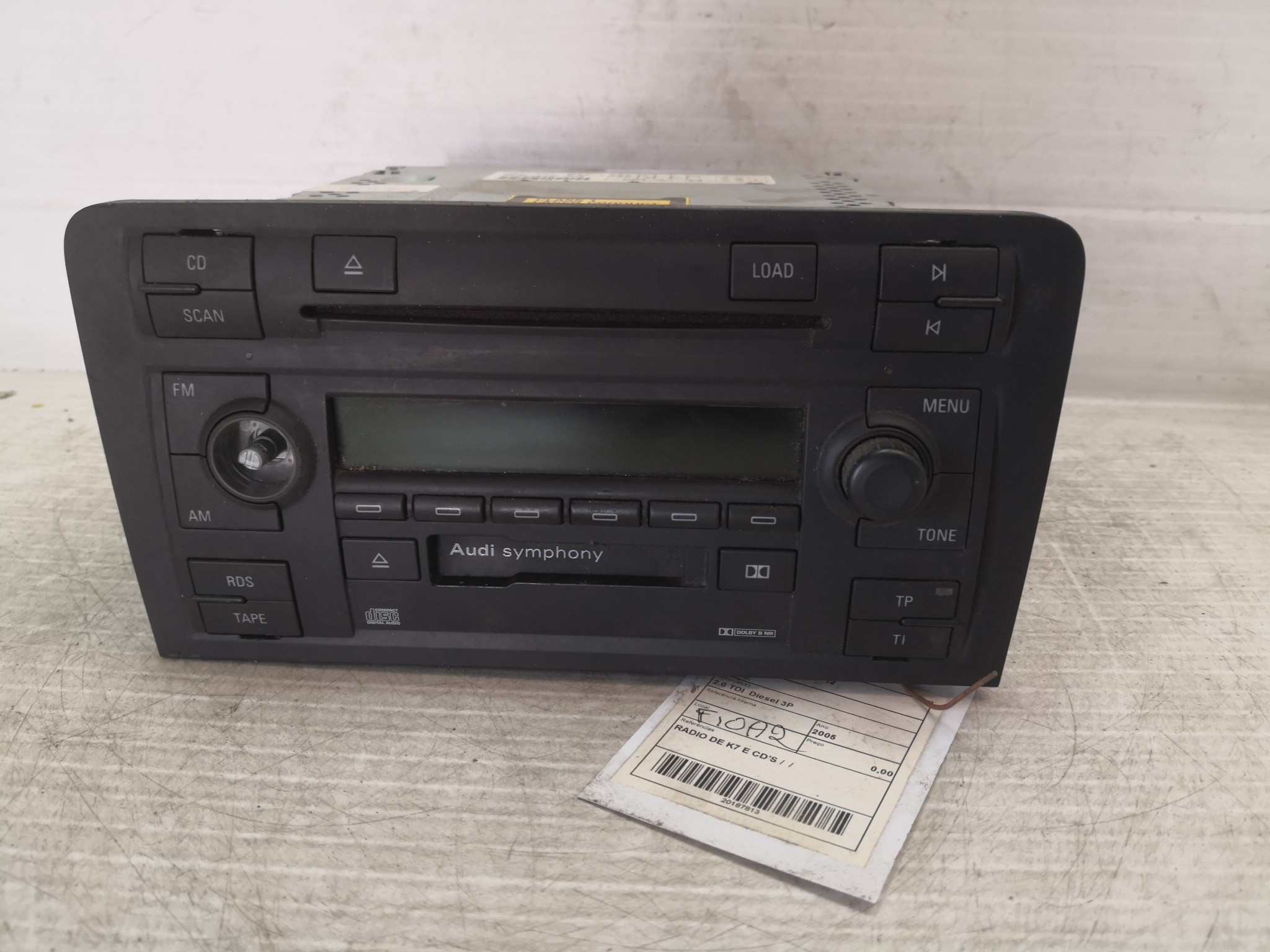 Rádio AUDI - ID S_47812