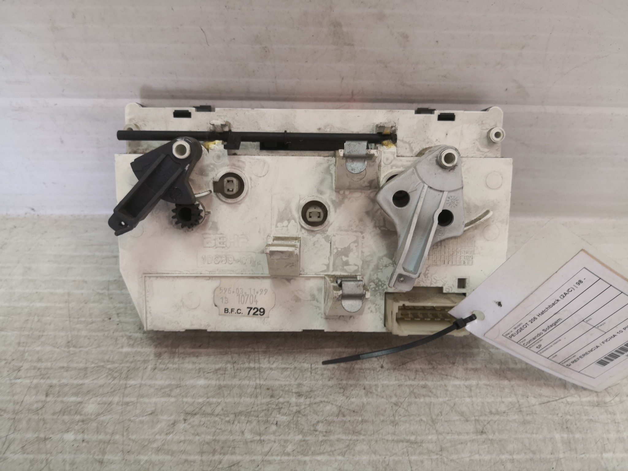 Comando Sofagem PEUGEOT 206 Hatchback (2A/C) | 98 - 12 Imagem-1