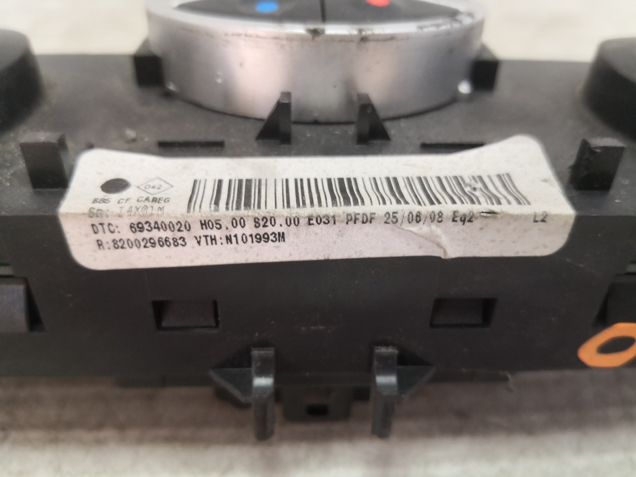 Climatronic RENAULT CLIO III (BR0/1, CR0/1) | 05 -  Imagem-1